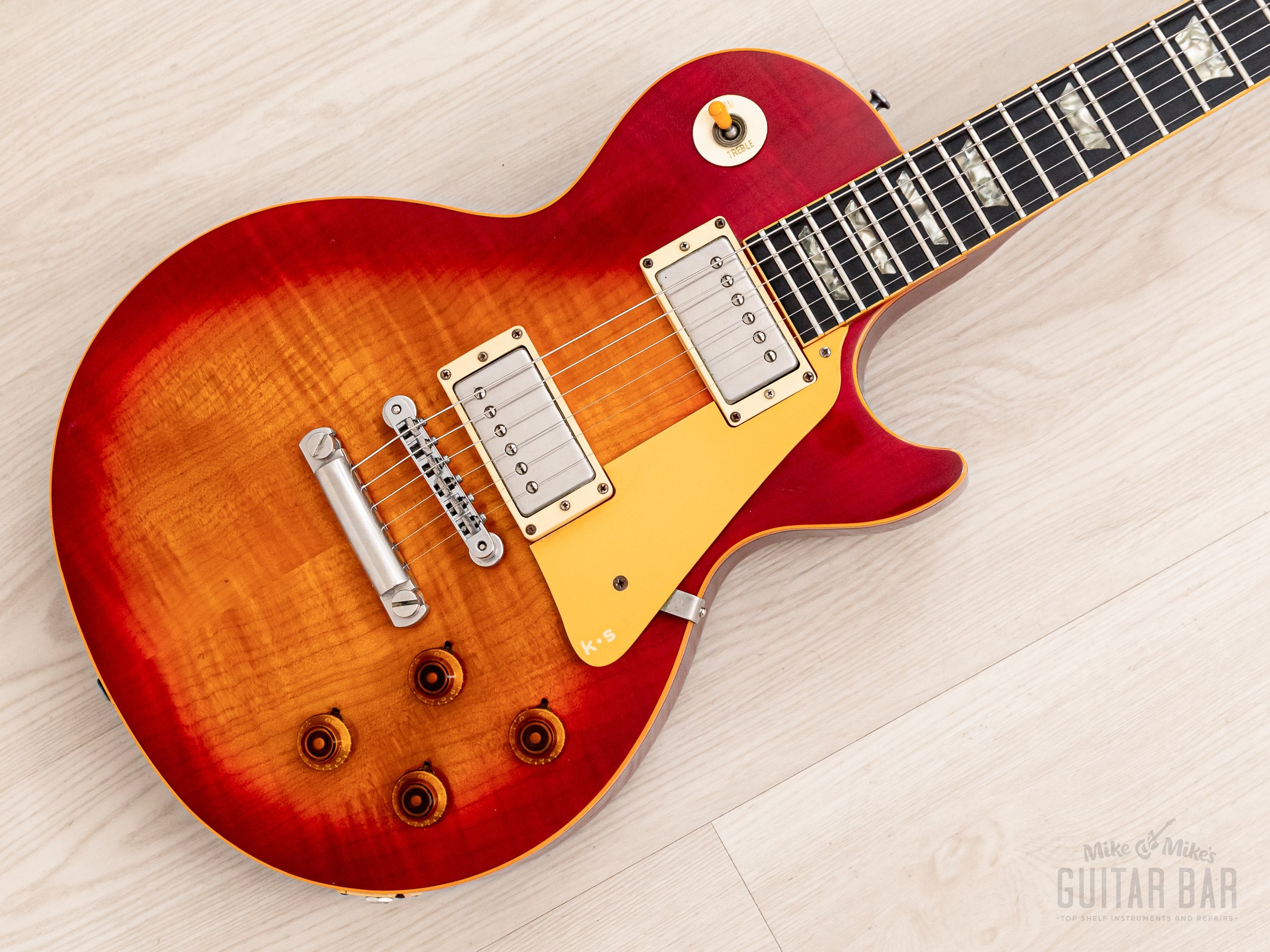 1983 Gibson Pre-Historic 1959 Les Paul Standard R9 Flame Top, 100% Original w/ Tim Shaw PAFs, Case