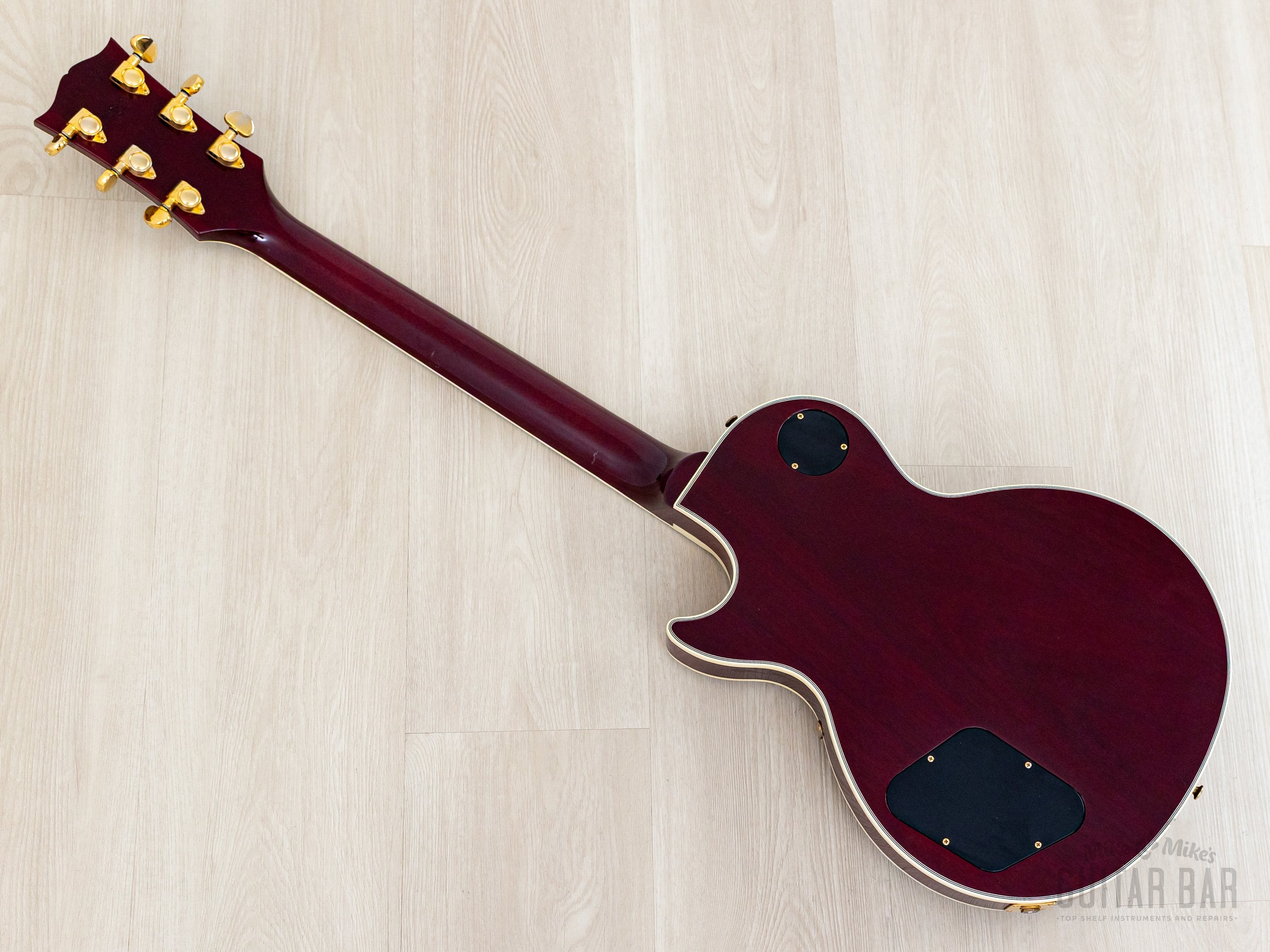 1991 Gibson Les Paul Custom Flame Top Wine Red, Near-Mint w/ 57 Classi