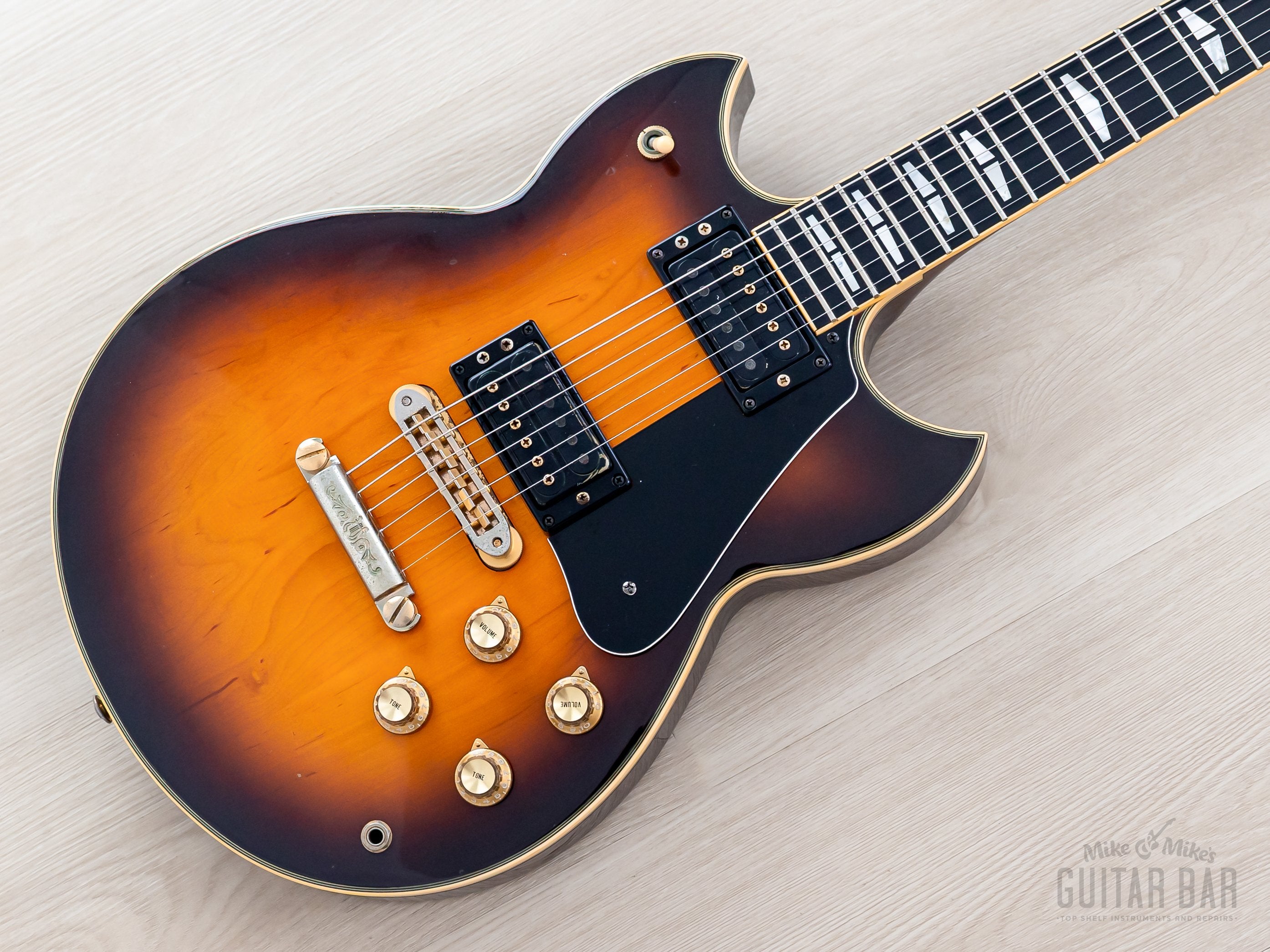 1982 Yamaha SG2000 Vintage Electric Guitar Brown Sunburst 1982 Yamaha SG2000 Vintage Electric Guitar Brown Sunburst