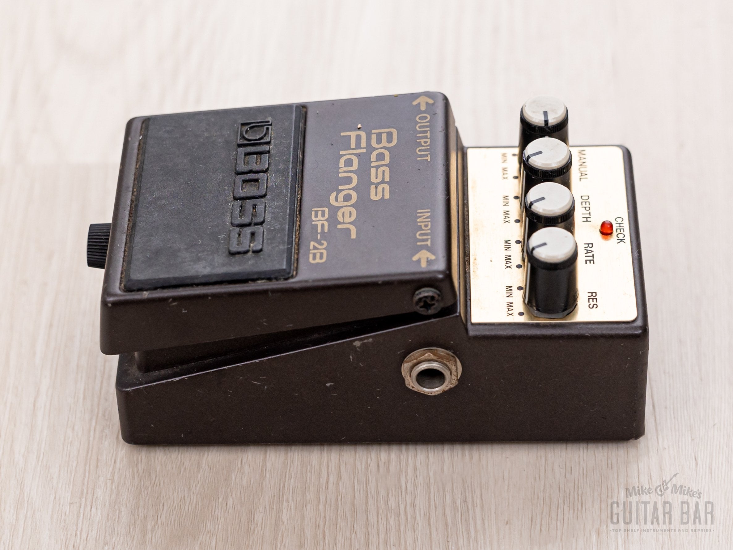 1990 Boss BF-2B Bass Flanger Guitar Effects Pedal, Green Label