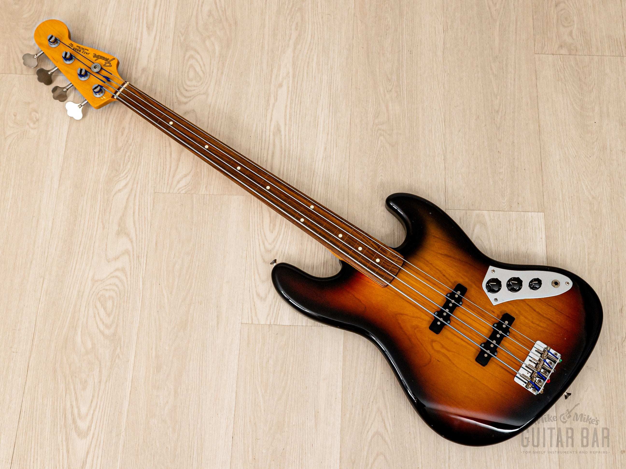 1994 Fender Jazz Bass Fretless '62 Vintage Reissue JB62-77FL w/ USA  Pickups, Japan MIJ, Jaco