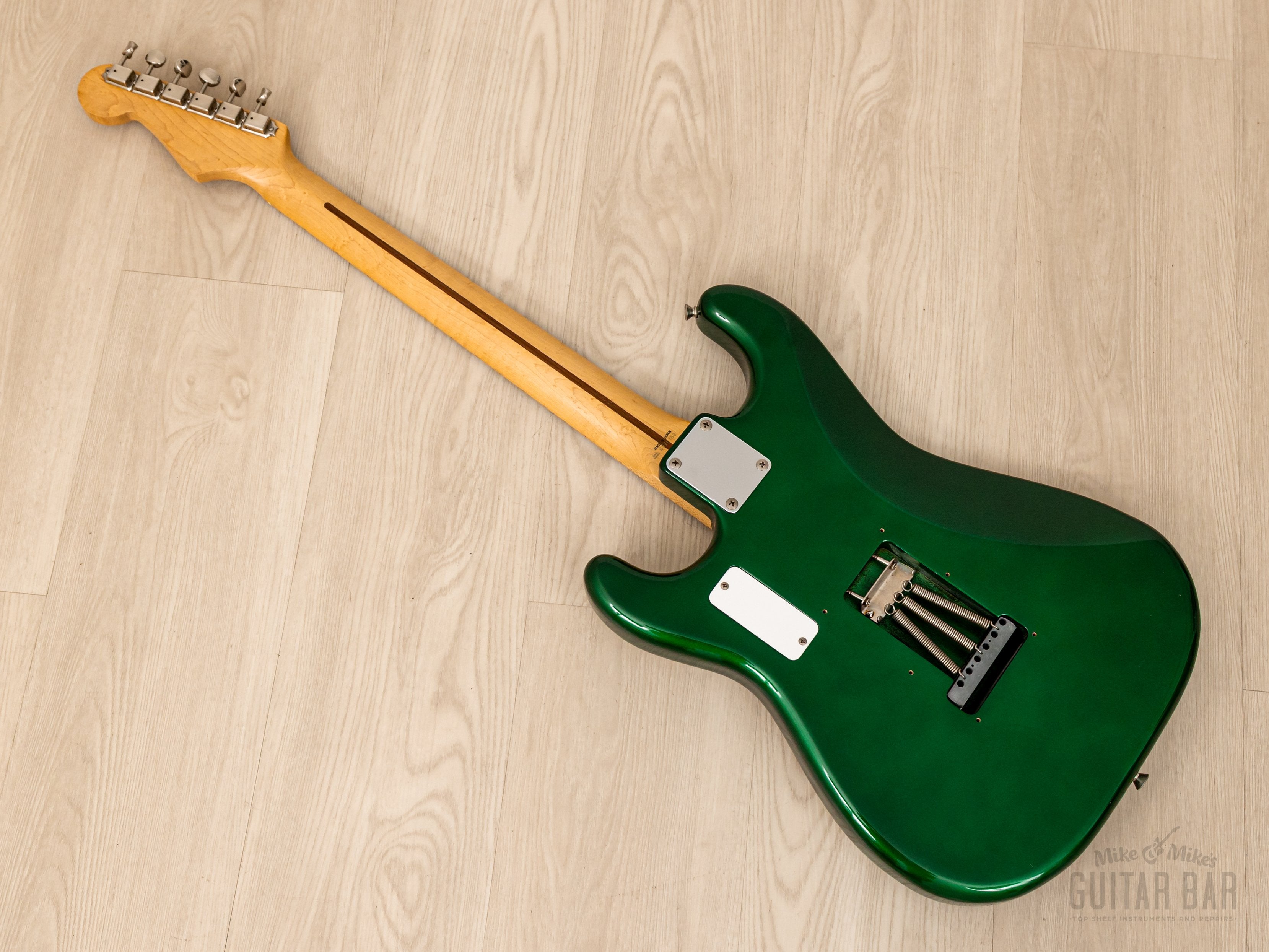 1991 Fender Order Made Stratocaster ST57-770LS Candy Apple Green w/ Lace  Sensor, Japan MIJ Fujigen