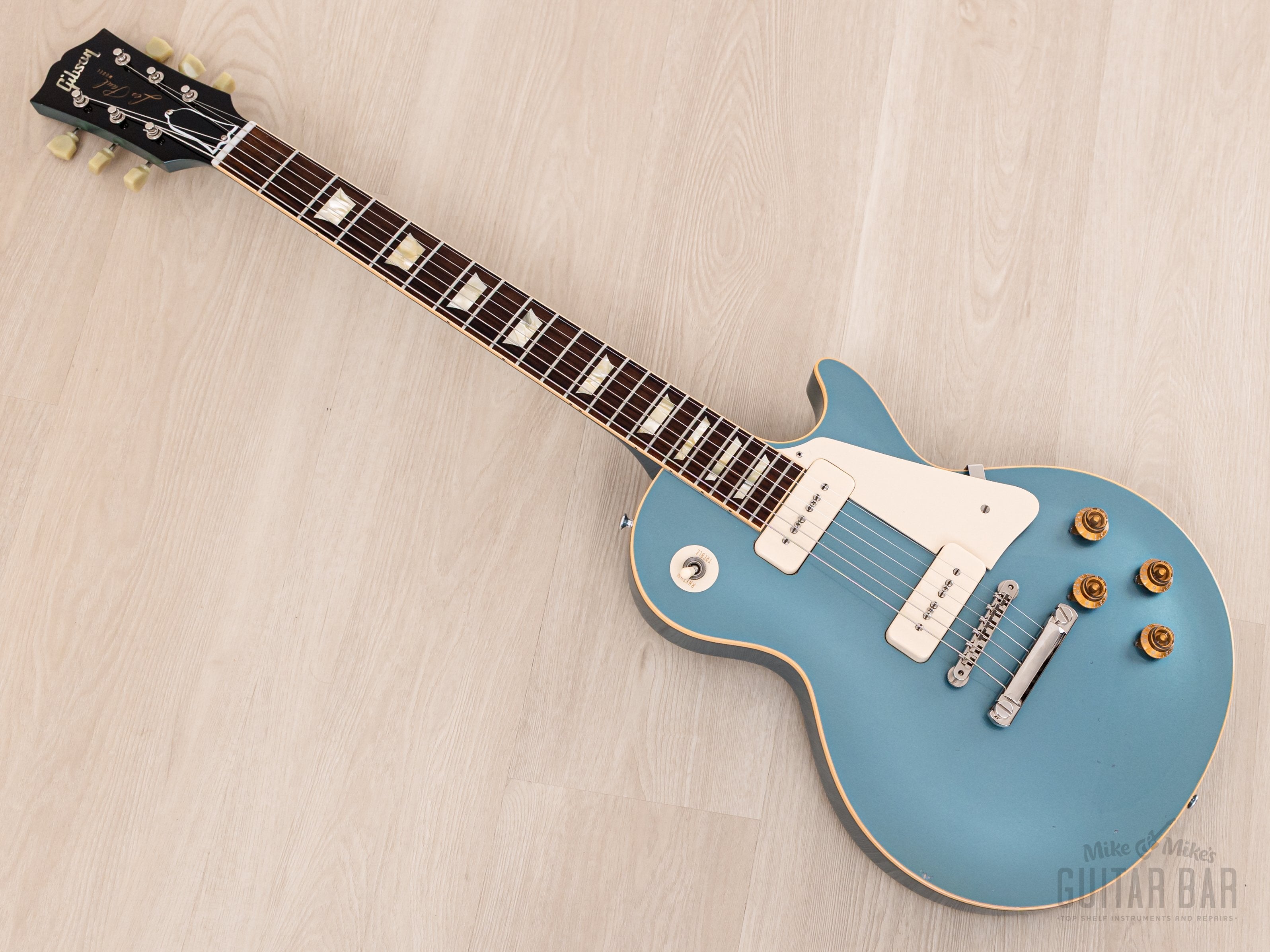 2012 Gibson Custom Shop Historic 1956 Les Paul Standard Pelham Blue R6 w/ Case, COA, Tags