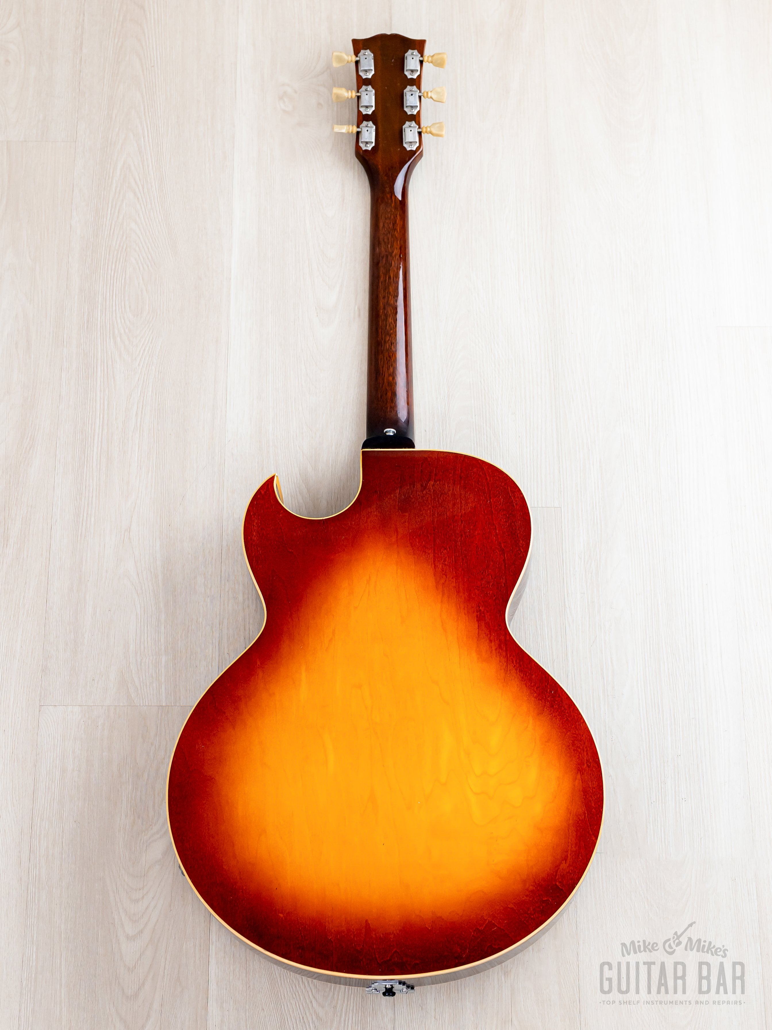 1970 Gibson ES-175 D Vintage Hollowbody Guitar Ice Tea Sunburst, Colle