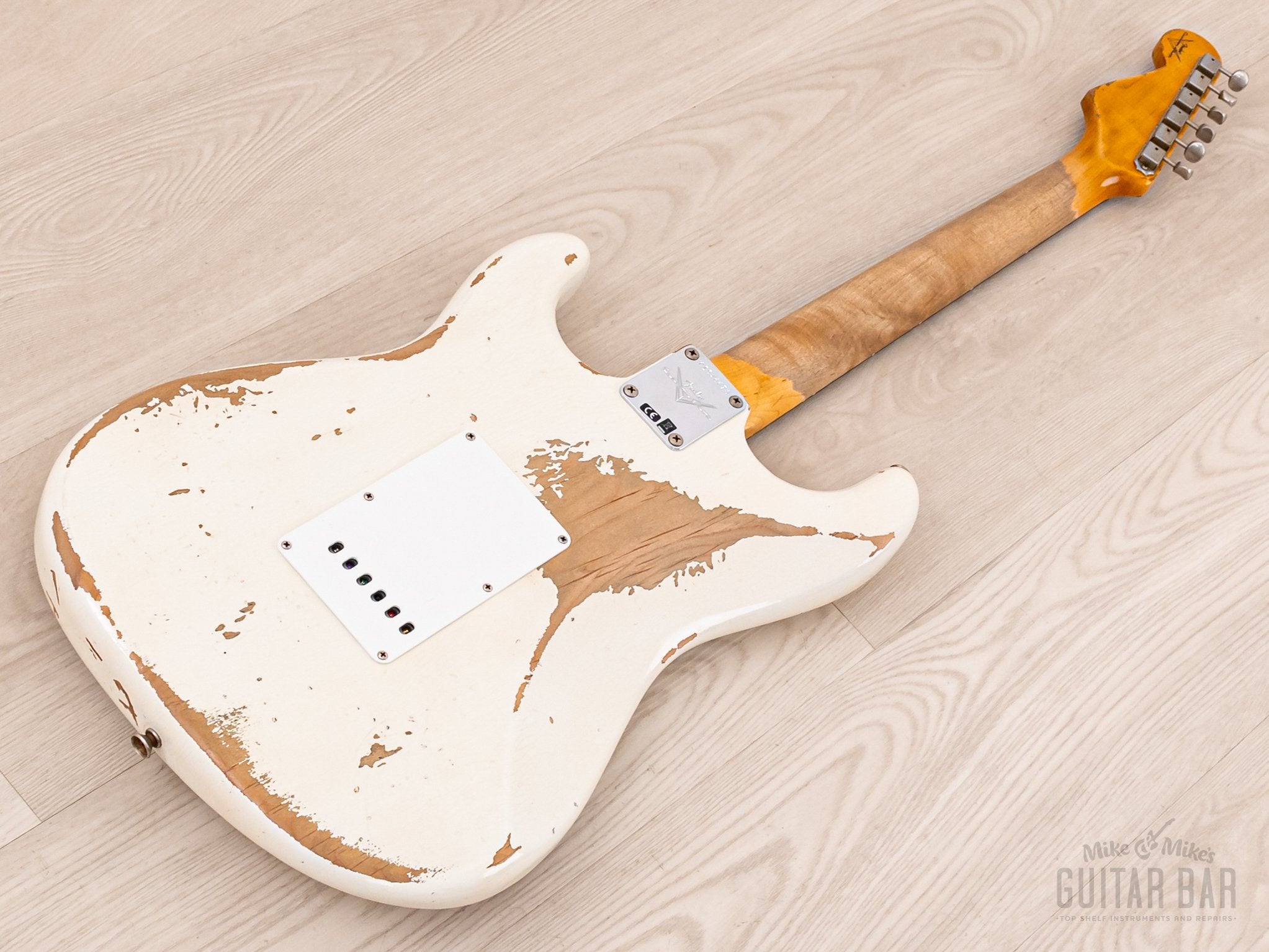 2020 Fender Custom Shop 1960 Stratocaster Heavy Relic Olympic White, Mint w/ Case, COA & Hangtags