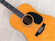 1968 Martin D12-35 12-string - upper body angle
