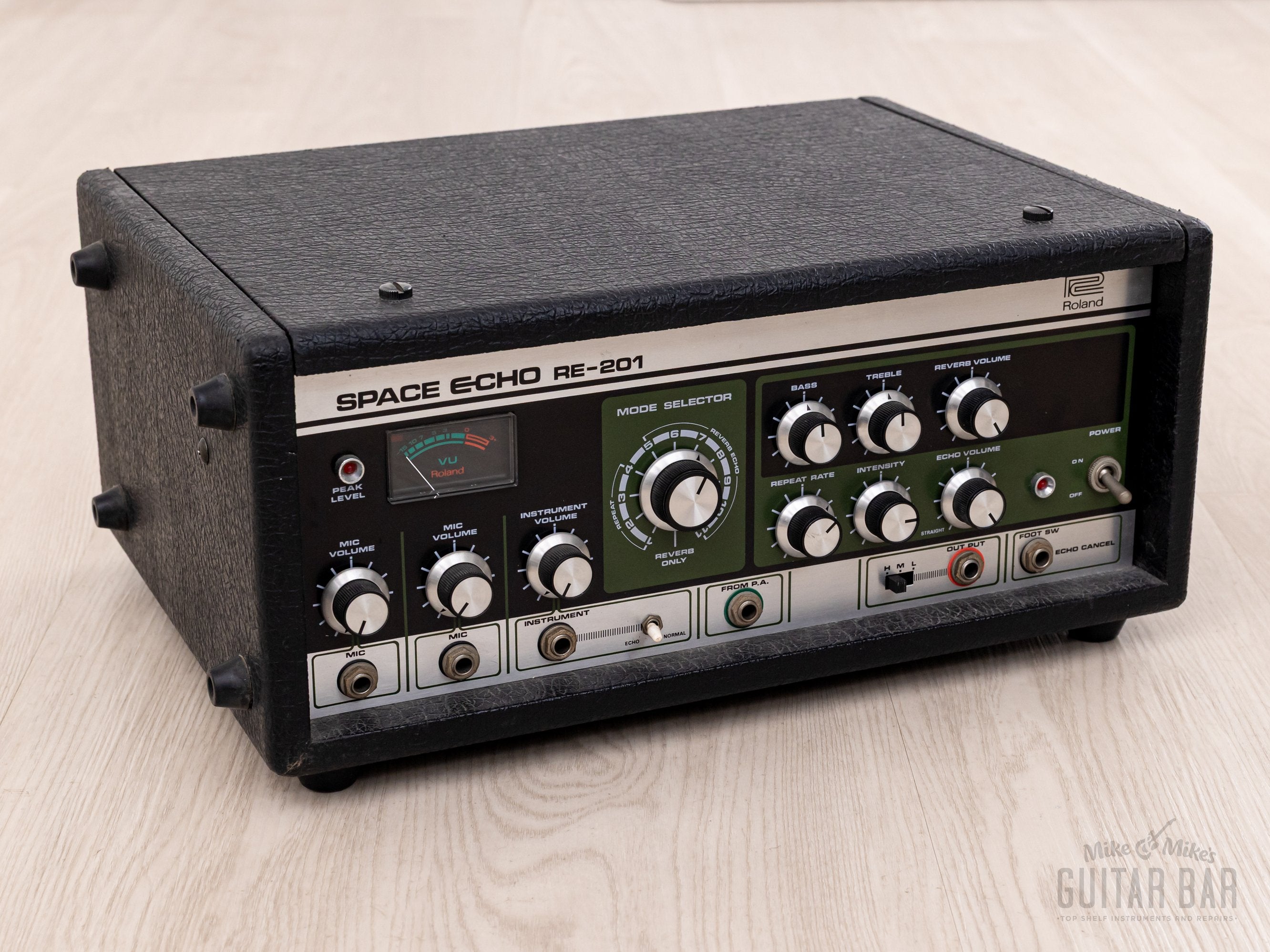 1983 Roland Space Echo RE-201 Vintage Analog Tape Delay, Clean & Serviced