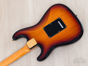 Close-up of back of Sunburst alder body