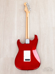 Full back view showing maple neck and body
