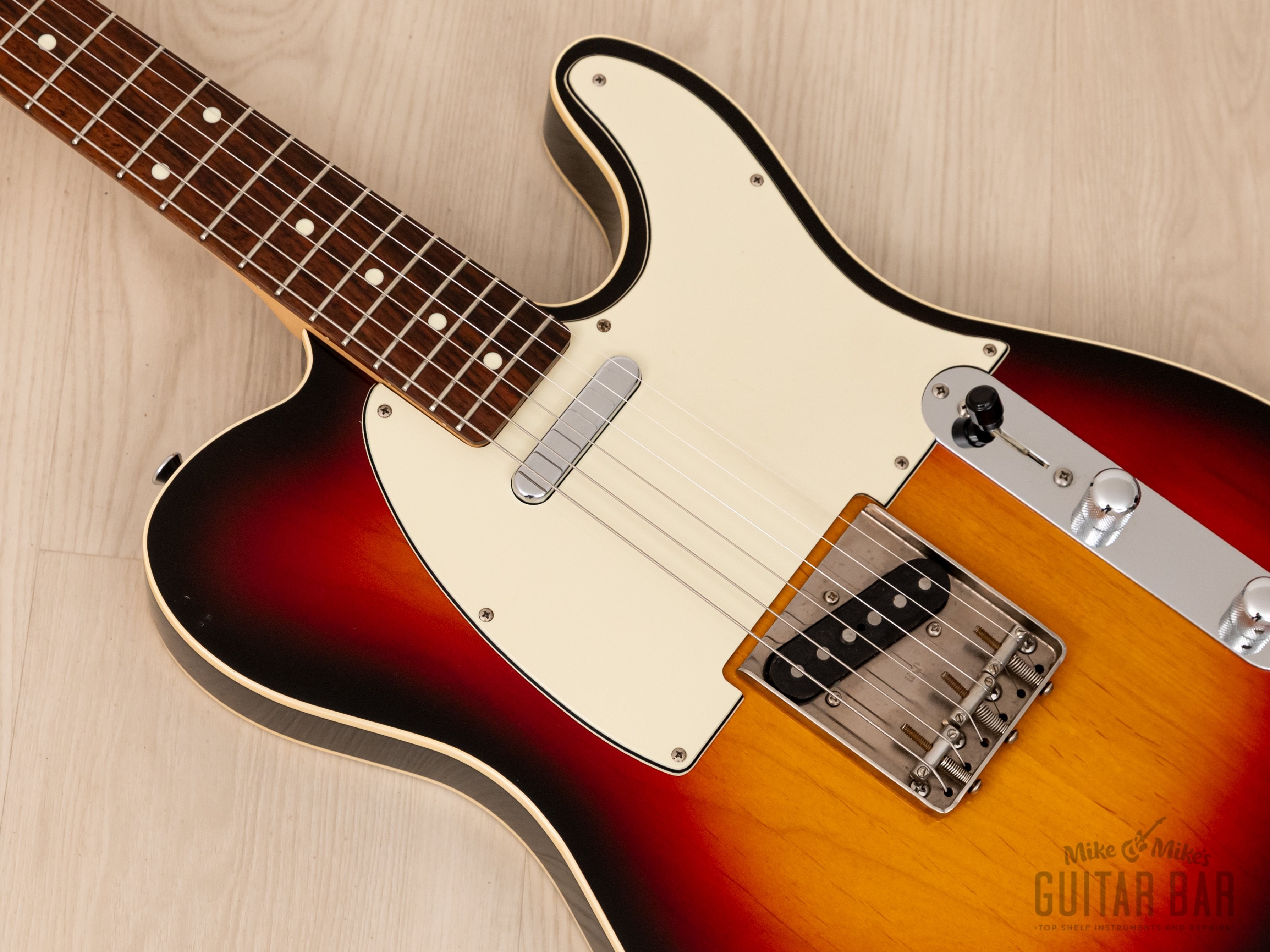 1986 ESP 400 Series Vintage T-Style Custom Electric Guitar Sunburst w/ Case, Matt Umanov