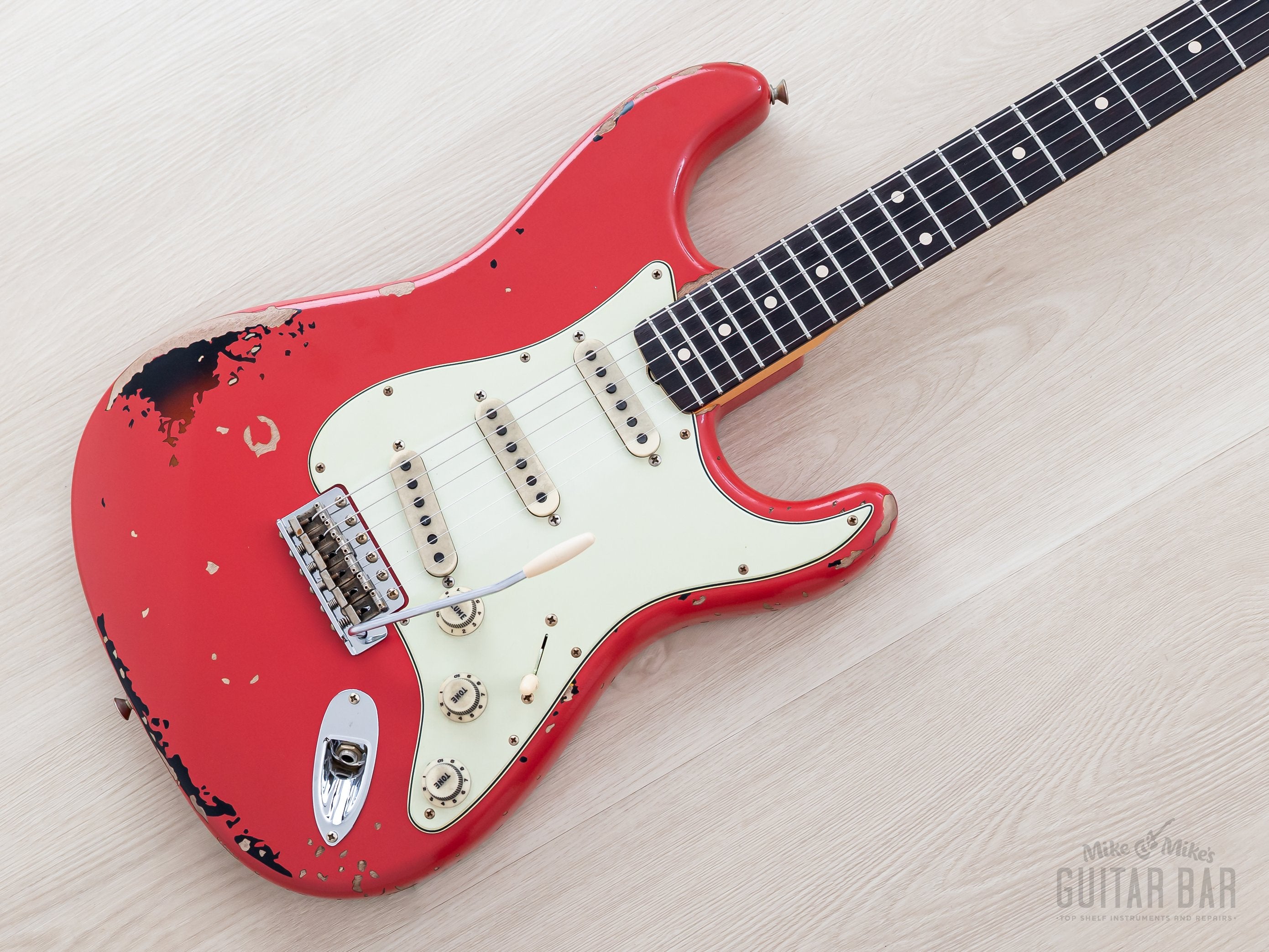 2024 Fender Custom Shop Michael Landau 1963 Stratocaster Relic Fiesta
