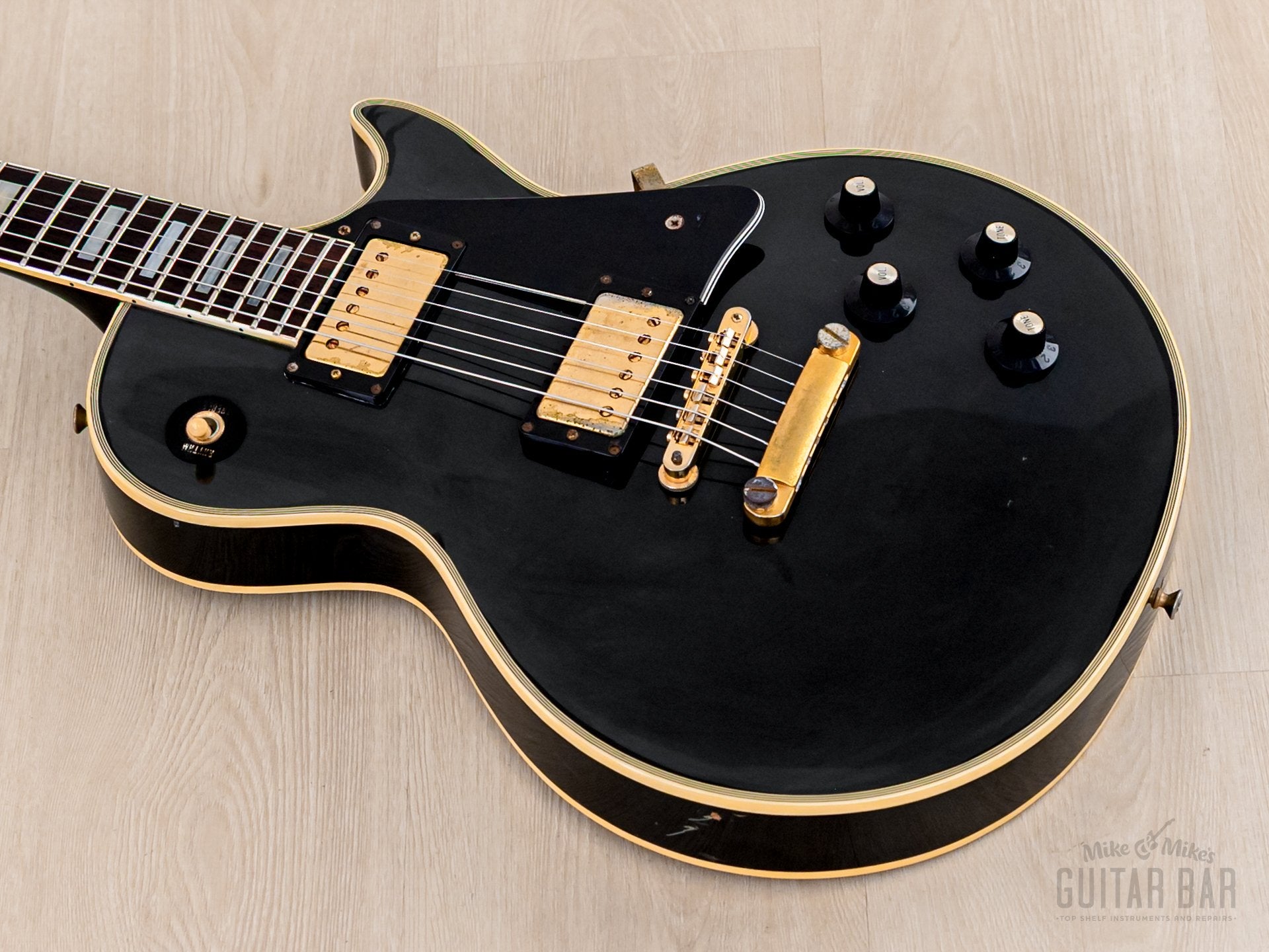 1985 Greco EGC68-500 Custom Black Beauty Vintage Guitar w