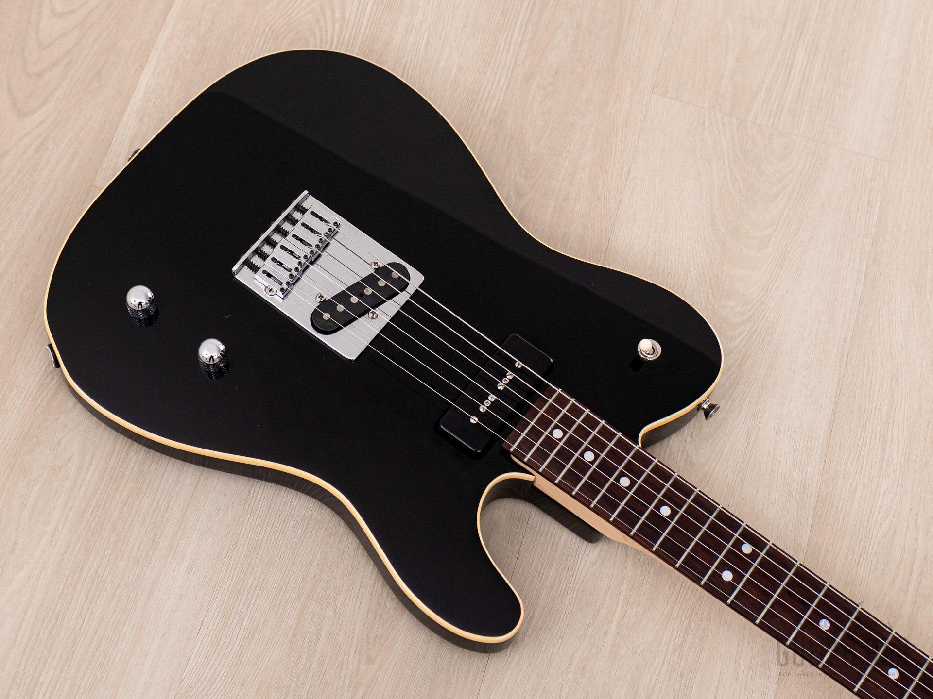 2004 Fender Aerodyne Telecaster ATL70 Black w/ Lollar P-90