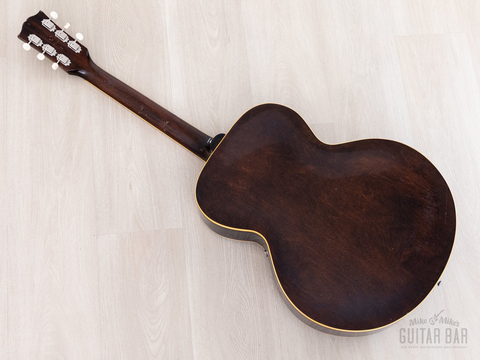 1951 Gibson L-50 Vintage Carved Top Archtop Acoustic Guitar Sunburst w
