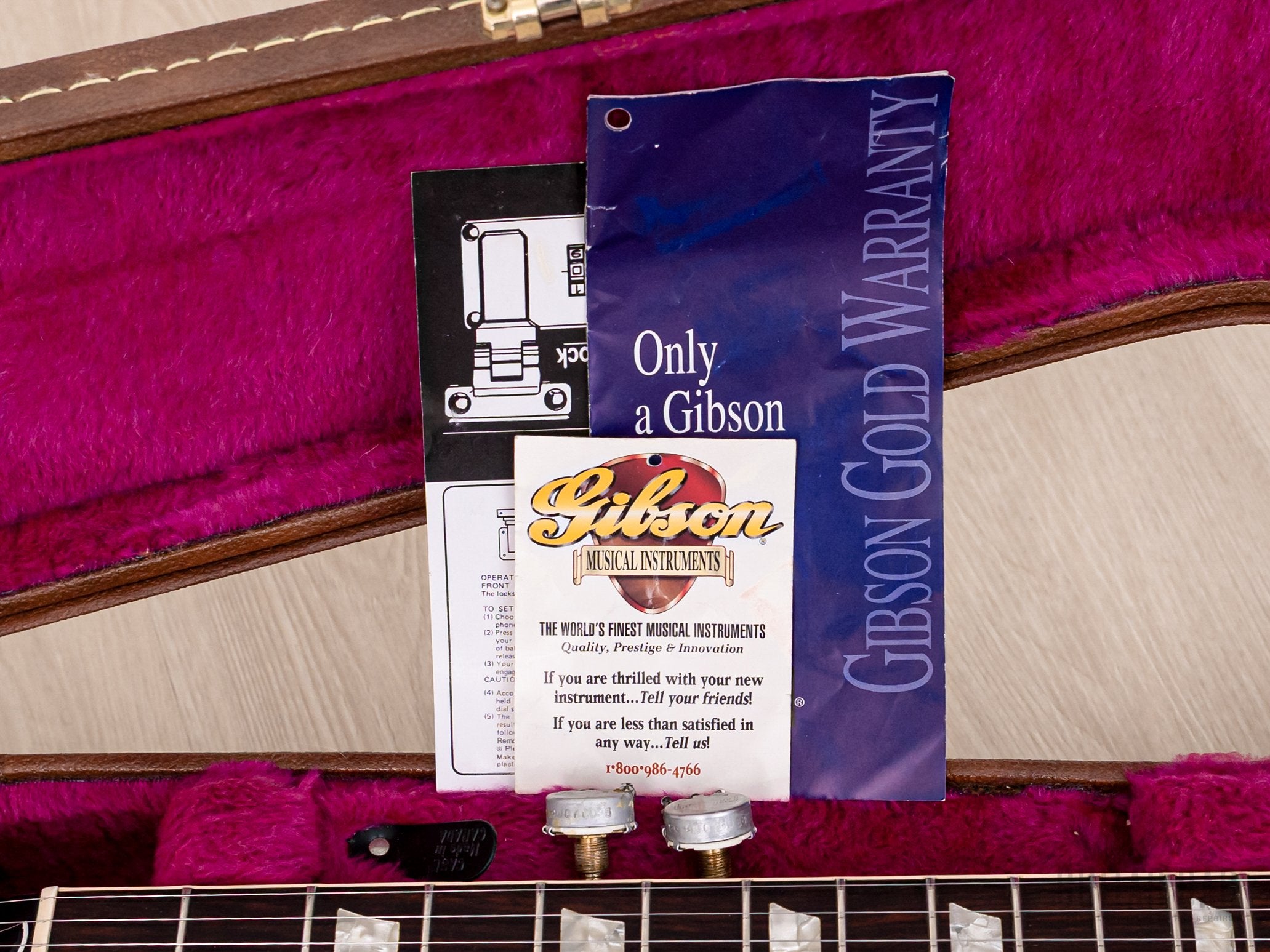 1997 Gibson ‘61 SG Standard Cherry w/ 57 Classic PAFs, Hangtags & Case
