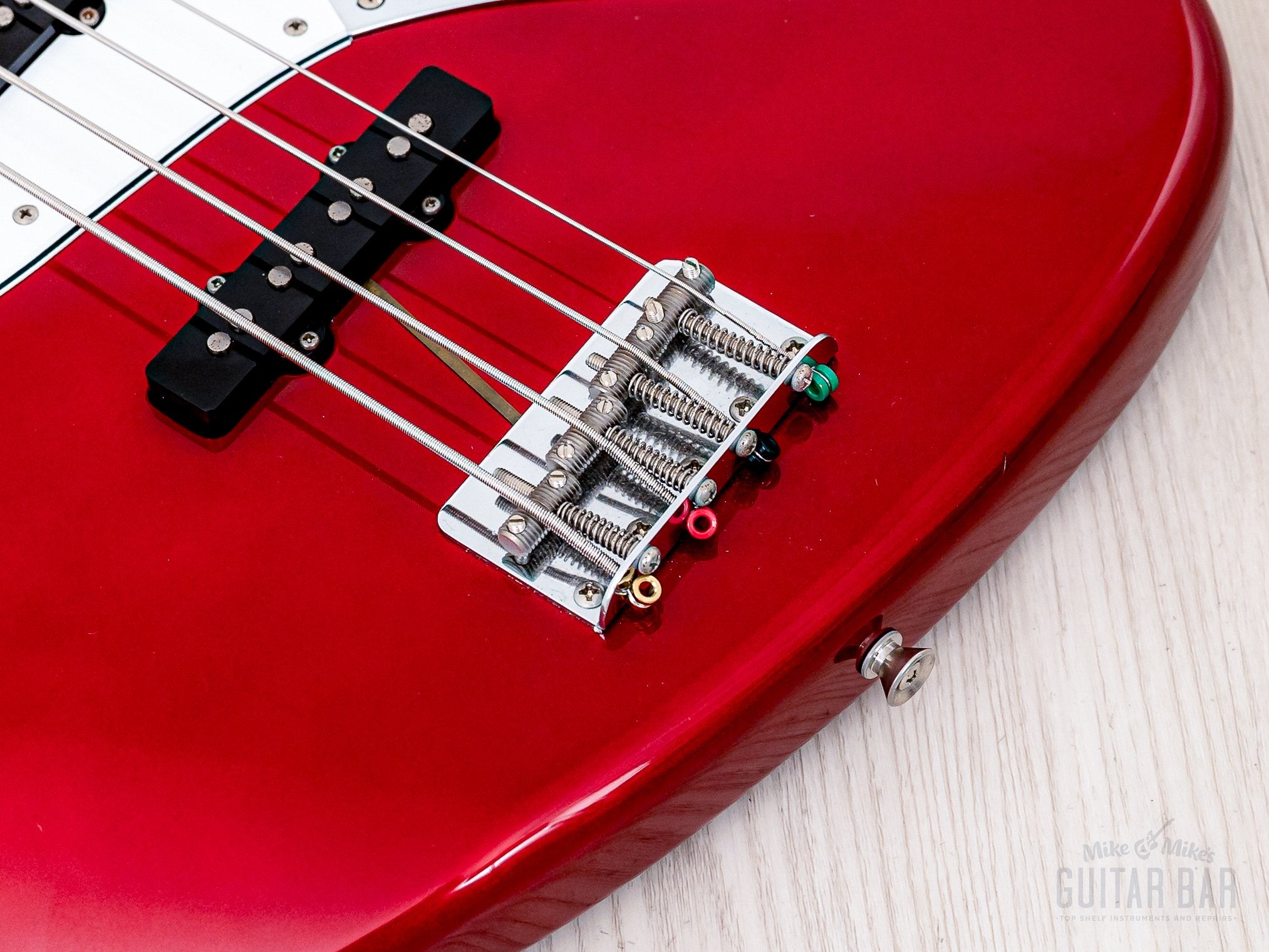 Fender American Vintage Jazz Bass 62 レッド 2002 Fender Jazz Bass '62 Vintage Reissue JB62-75US Candy Apple Red w/