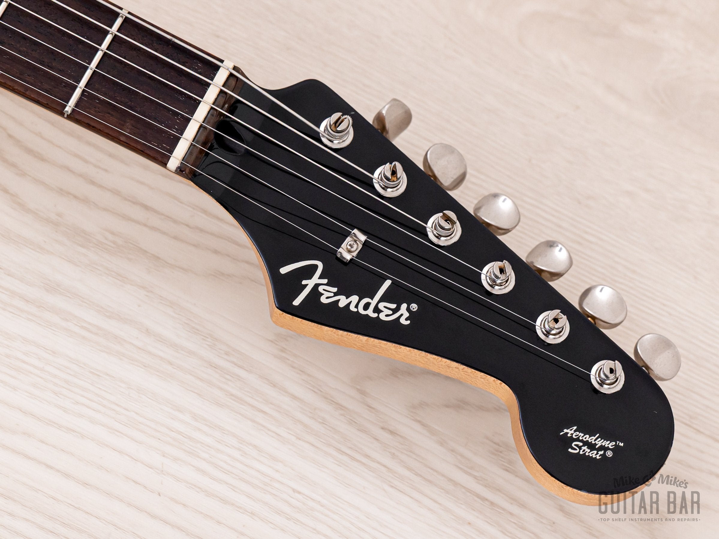 2004 Fender Aerodyne Stratocaster AST-65 Electric Guitar Black, Japan