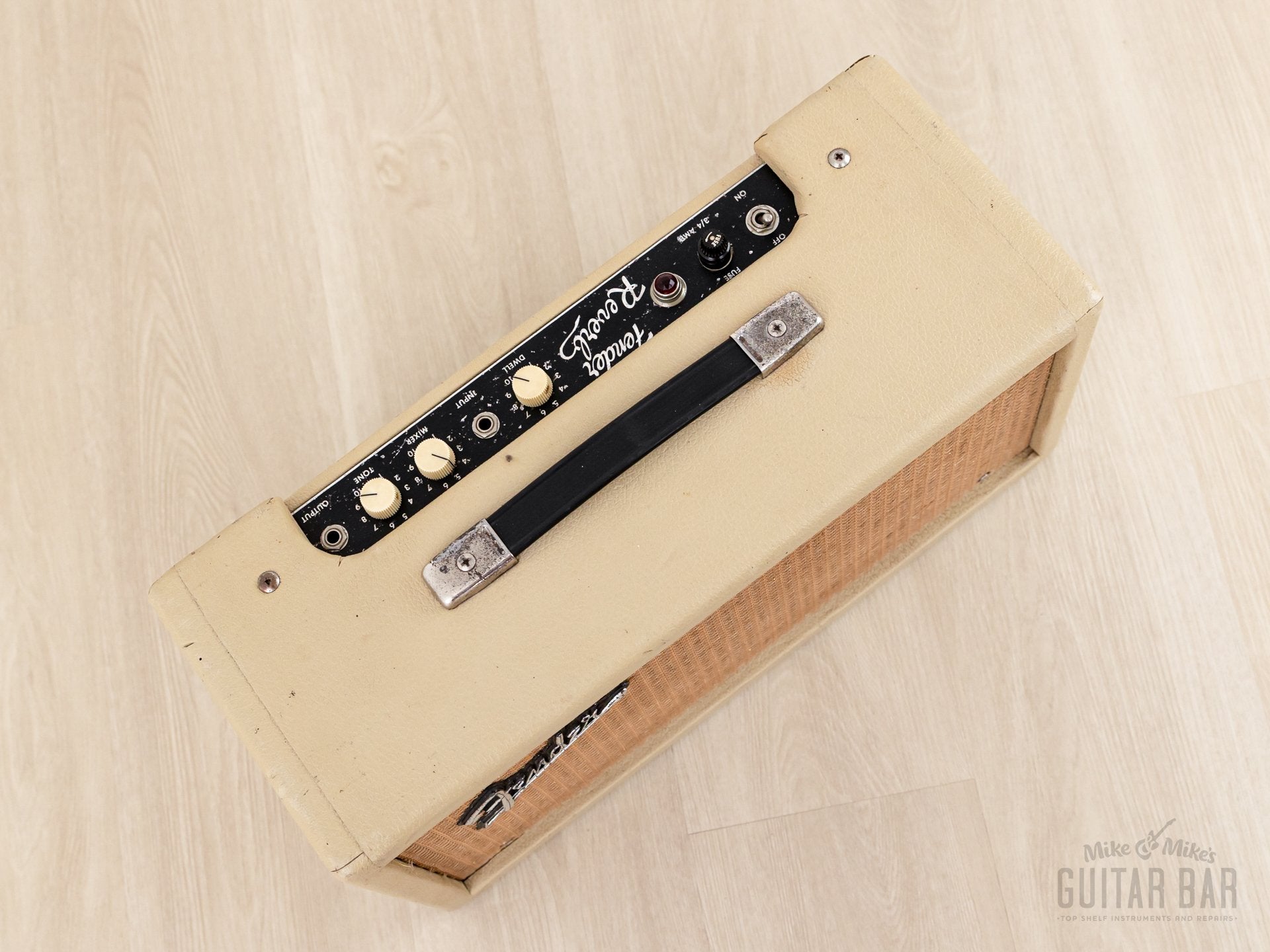 1965 Fender Reverb Unit Pre-CBS Vintage Tube Tank 6G15 Circuit Smooth