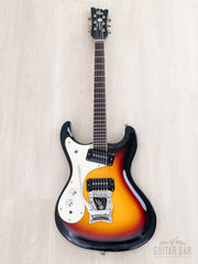 Left-handed Mosrite Super Custom '65 full front