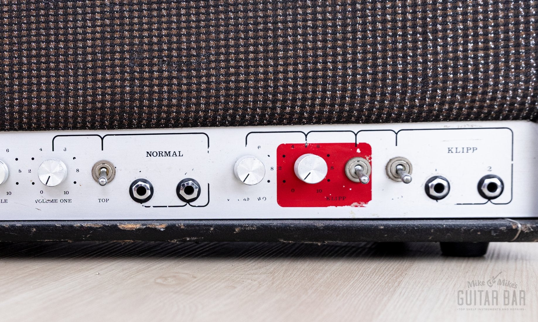 1972 Laney Klipp Vintage 100 Watt Tube Amp Head, Serviced