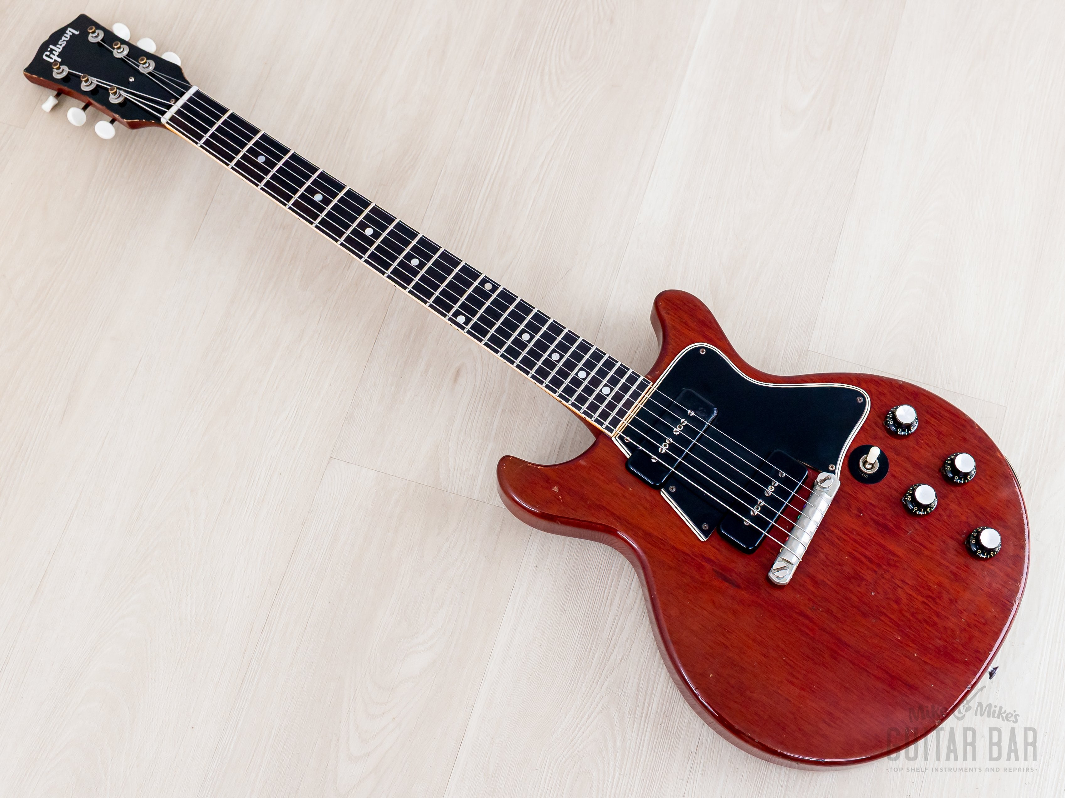 1960 Gibson Les Paul Special Double Cut Vintage Guitar Cherry w/ Case