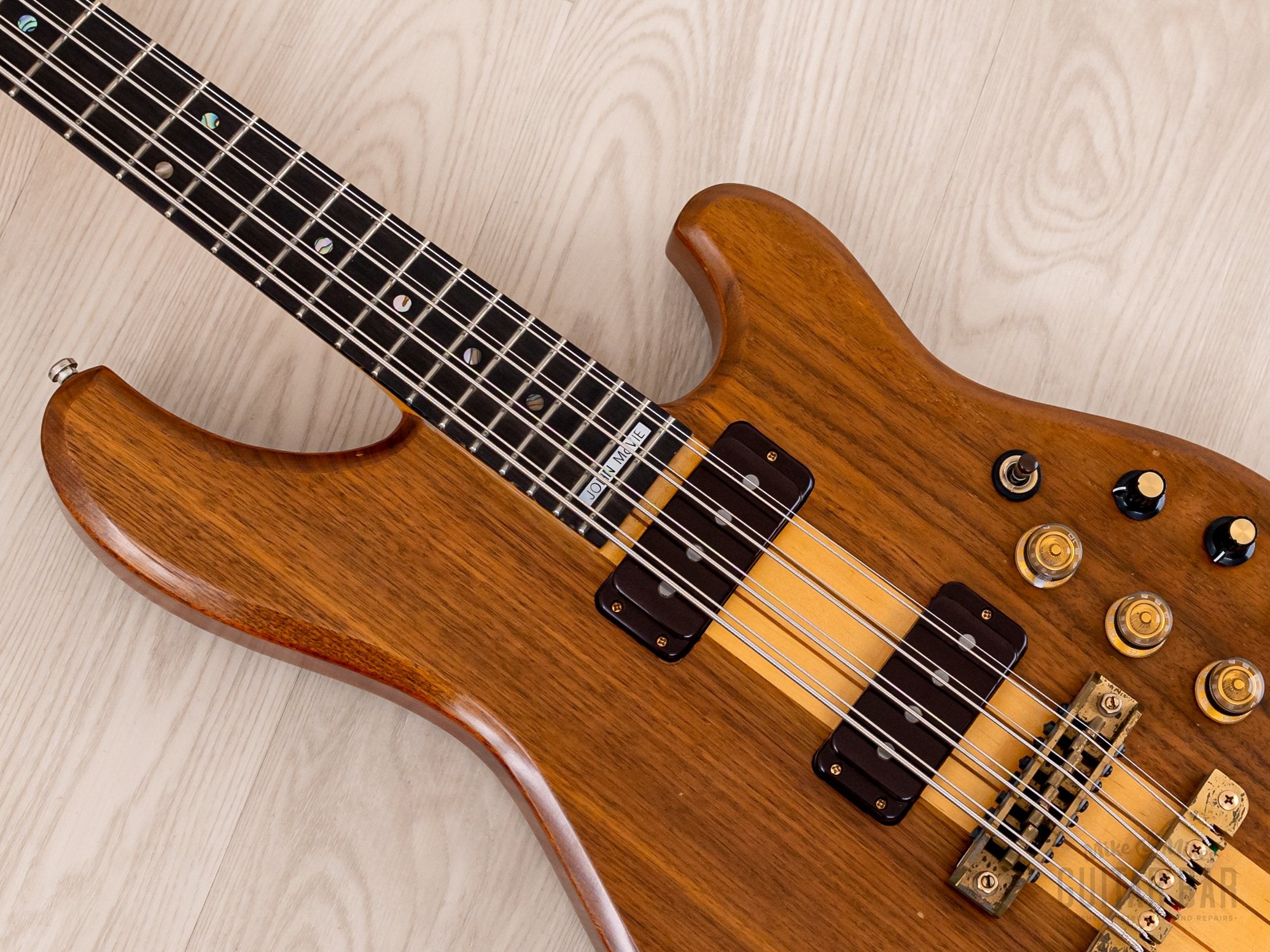 1982 Ibanez Musician 8-string ST-980 24-fret, Fleetwood Mac John McVie-Owned w/ Flight Case
