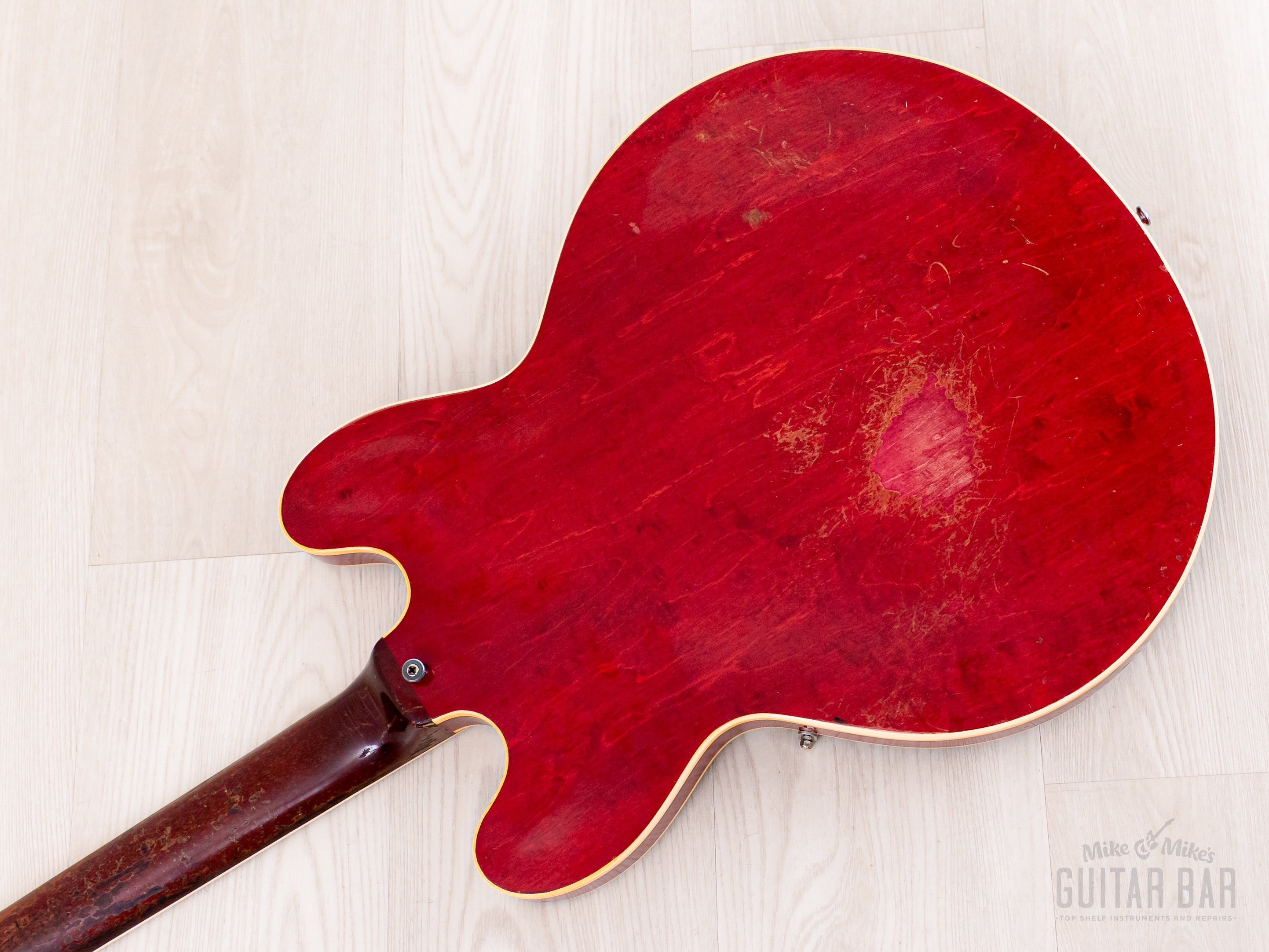 1962 Gibson ES-335 TDC Vintage Semi-Hollowbody Electric Guitar Cherry