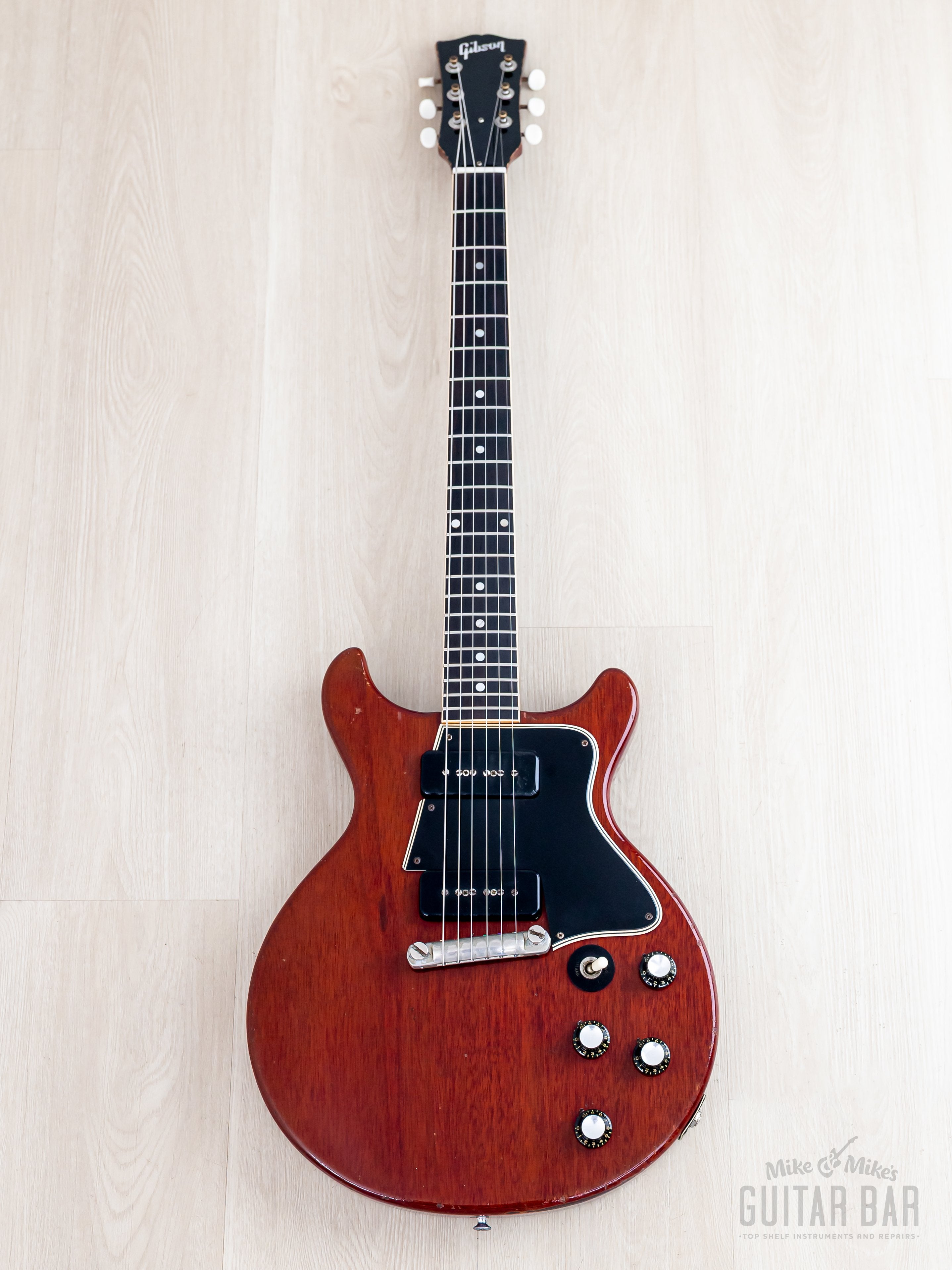 1960 Gibson Les Paul Special Double Cut Vintage Guitar Cherry w/ Case