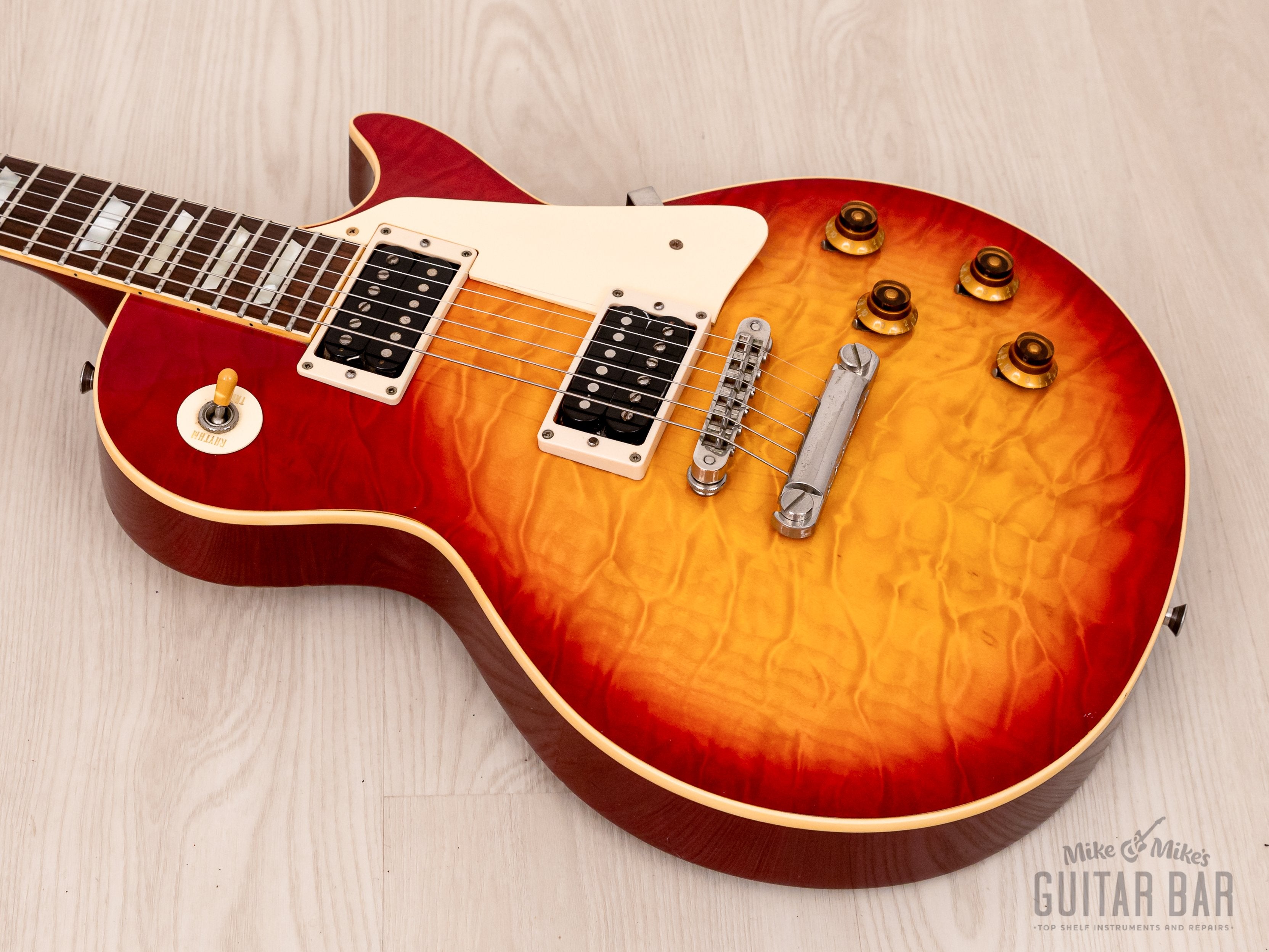 1992 Orville by Gibson Les Paul Standard LPS-QM Quilted Maple Top w/ 57 Classic PAFs, Japan