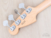 Headstock back with paddle-key tuners
