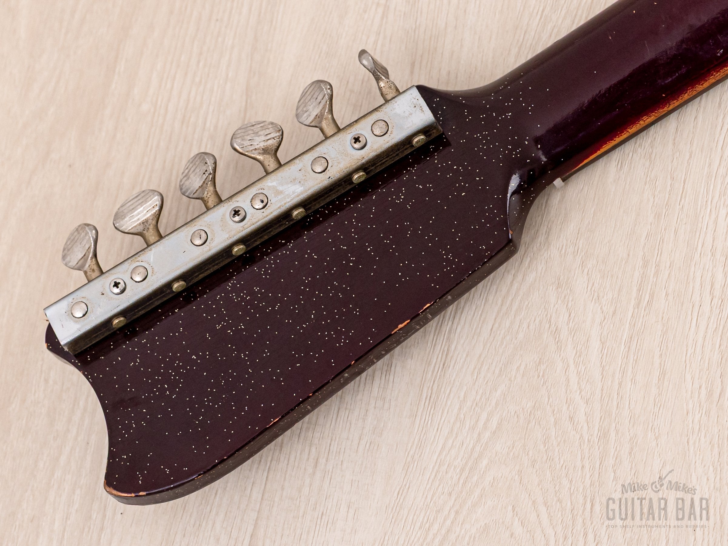 1964 Silvertone 1457 Vintage Amp-in-Case Guitar & Tube Amp Set 100% Original, Danelectro USA