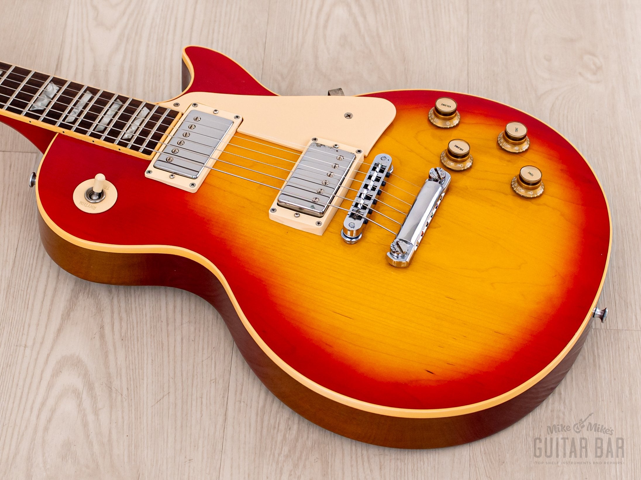 1978 Gibson Les Paul Standard Vintage Guitar Cherry Sunburst, Time Capsule w/ T Tops, Case