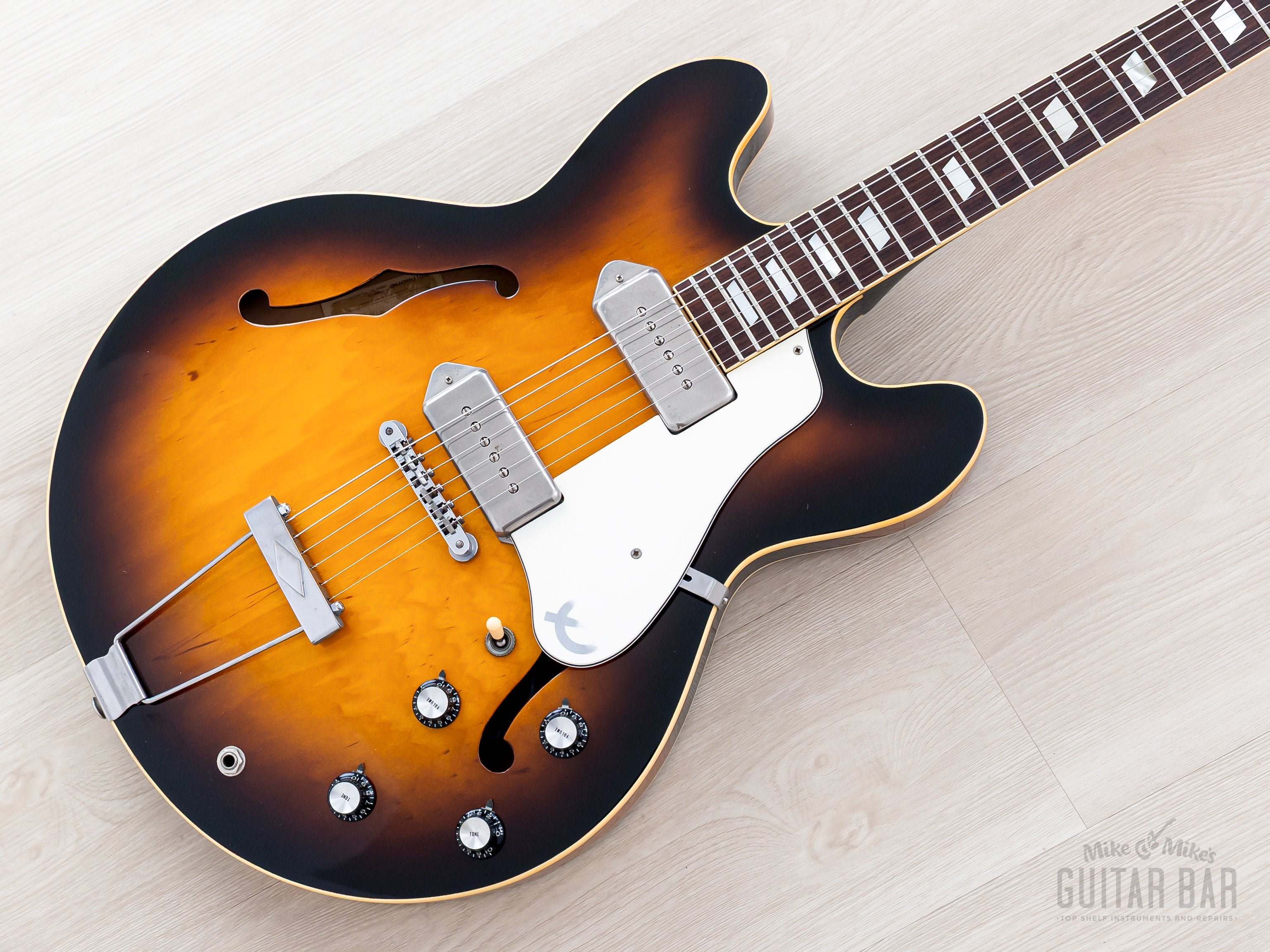 1984 Epiphone Casino Vintage Guitar Sunburst Short Headstock '62-Spec,