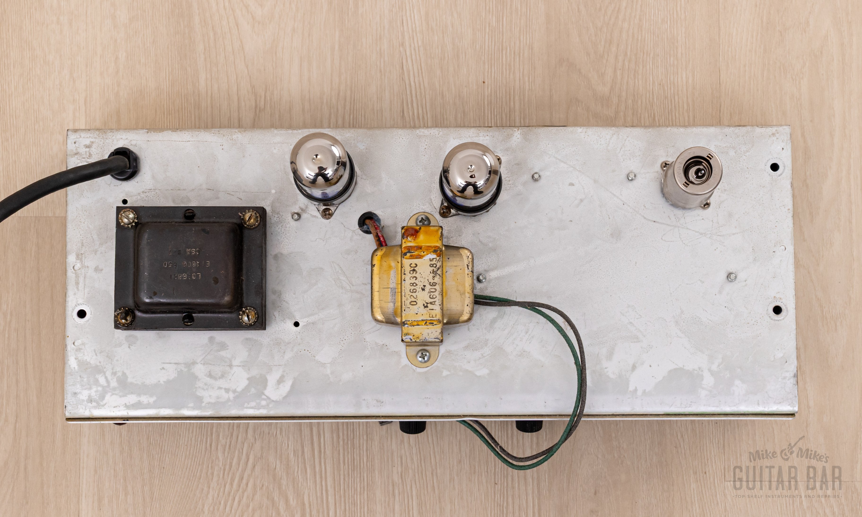 1979 Fender Musicmaster Bass Silverface Vintage Tube Amp 1x12 w/ 6V6, Serviced