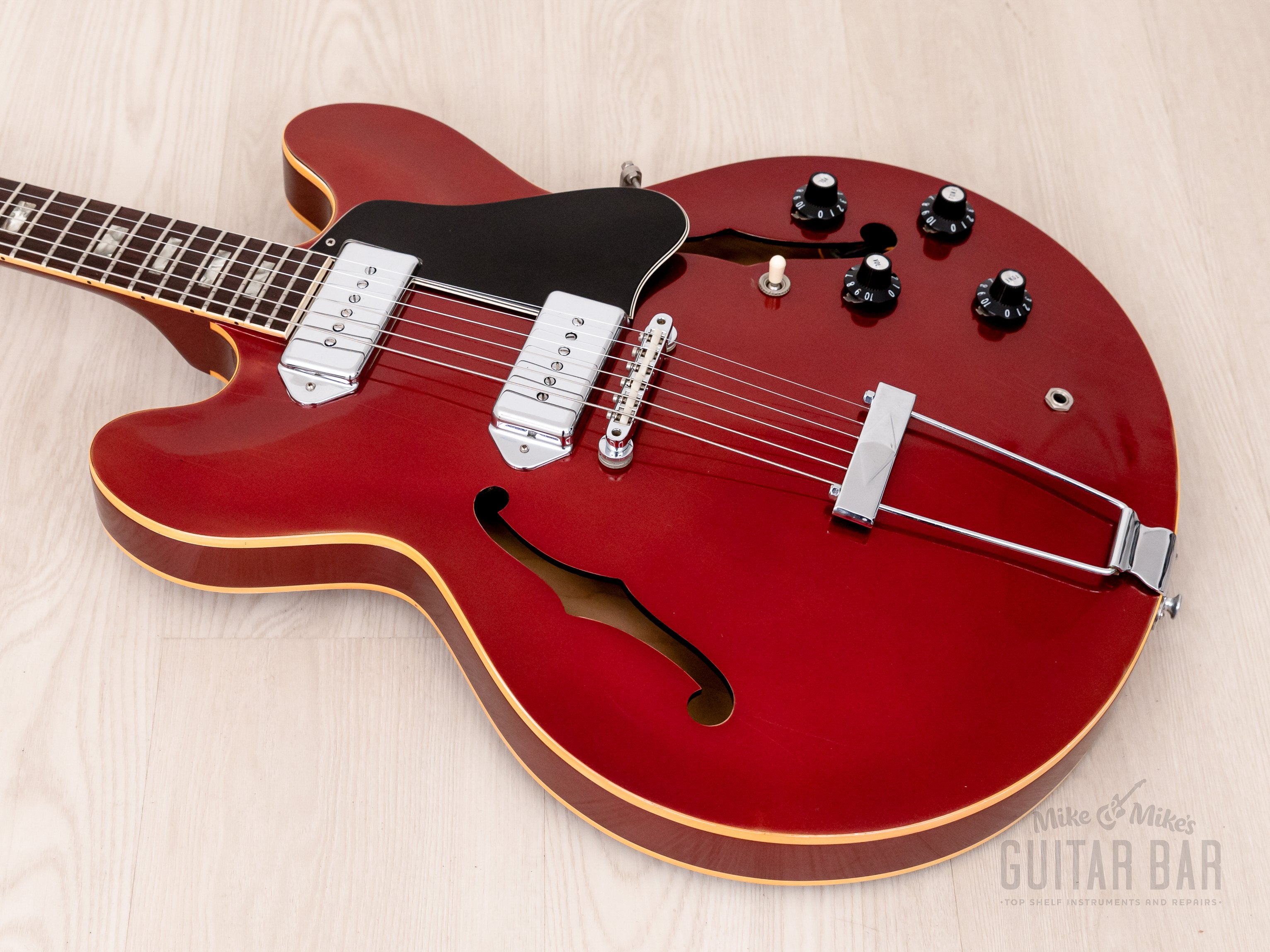 1968 Gibson ES-330 TDC Vintage Hollowbody Sparkling Burgundy 