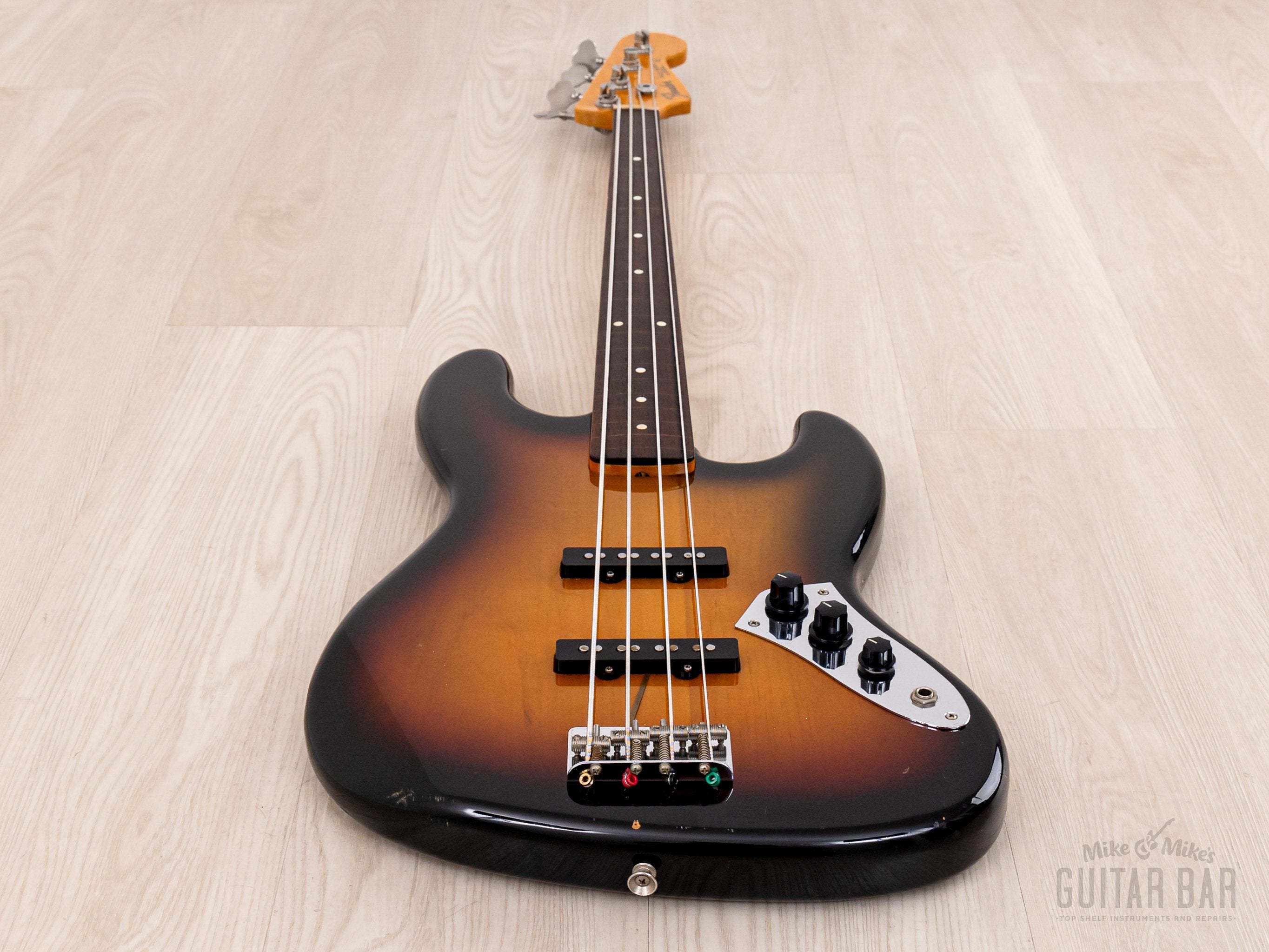 1994 Fender Jazz Bass Fretless '62 Vintage Reissue JB62-77FL w/ USA Pickups, Japan MIJ, Jaco