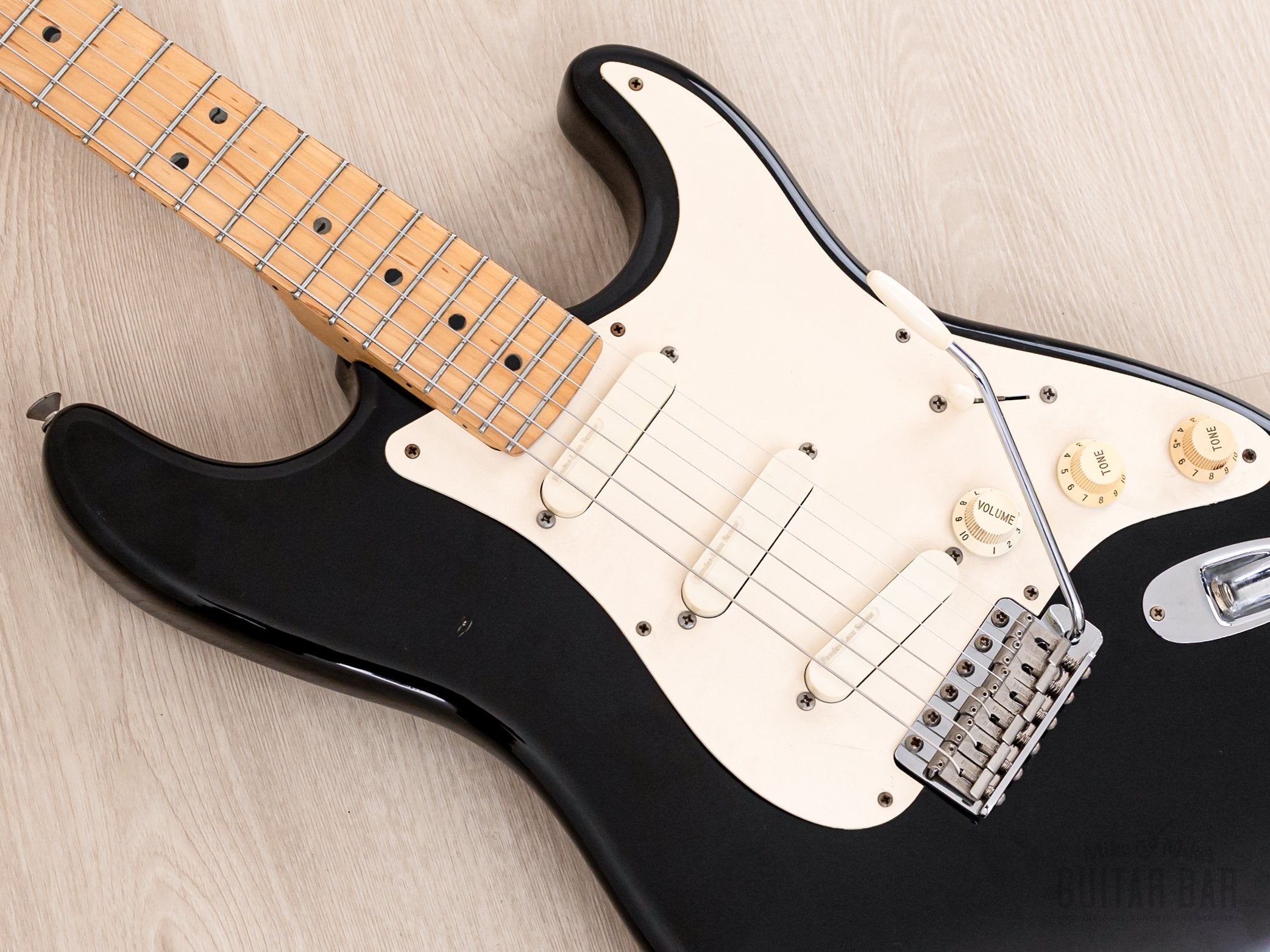 1994 Fender Eric Clapton Artist Series Signature Stratocaster Blackie 100% Original w/ Lace Sensors, TBX & Tweed Case