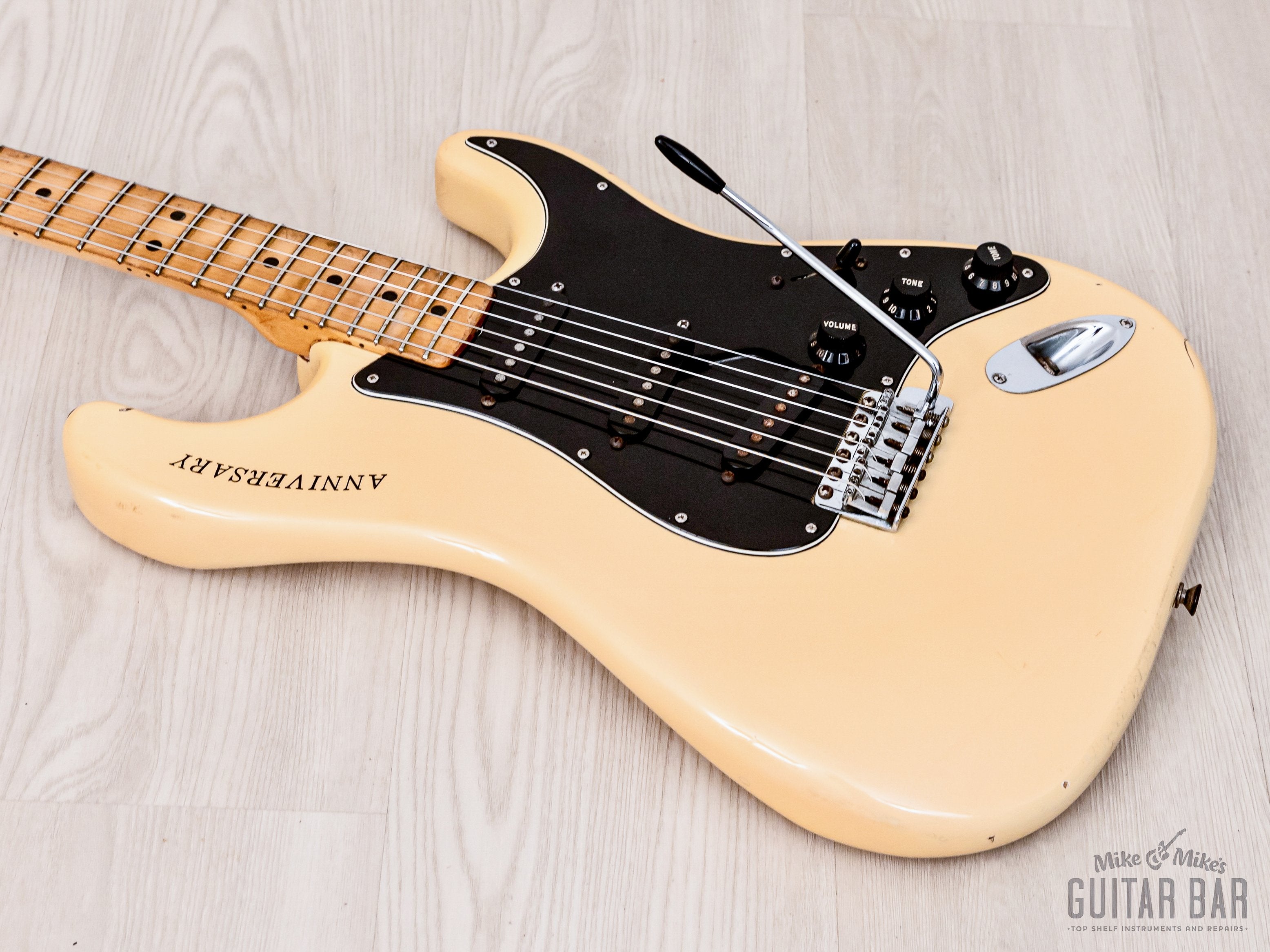 1980 Fender Stratocaster 25th Anniversary Model Vintage Guitar Pearl W
