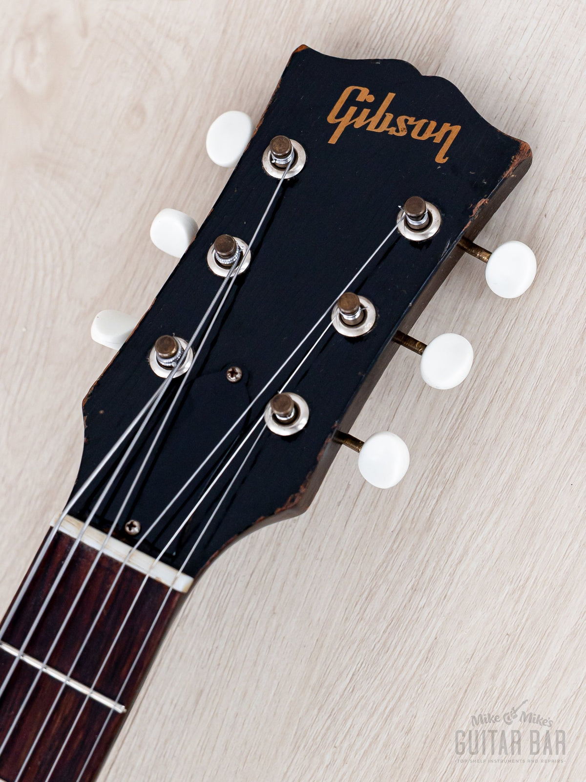 1956 Gibson ES-125 Sunburst - headstock front