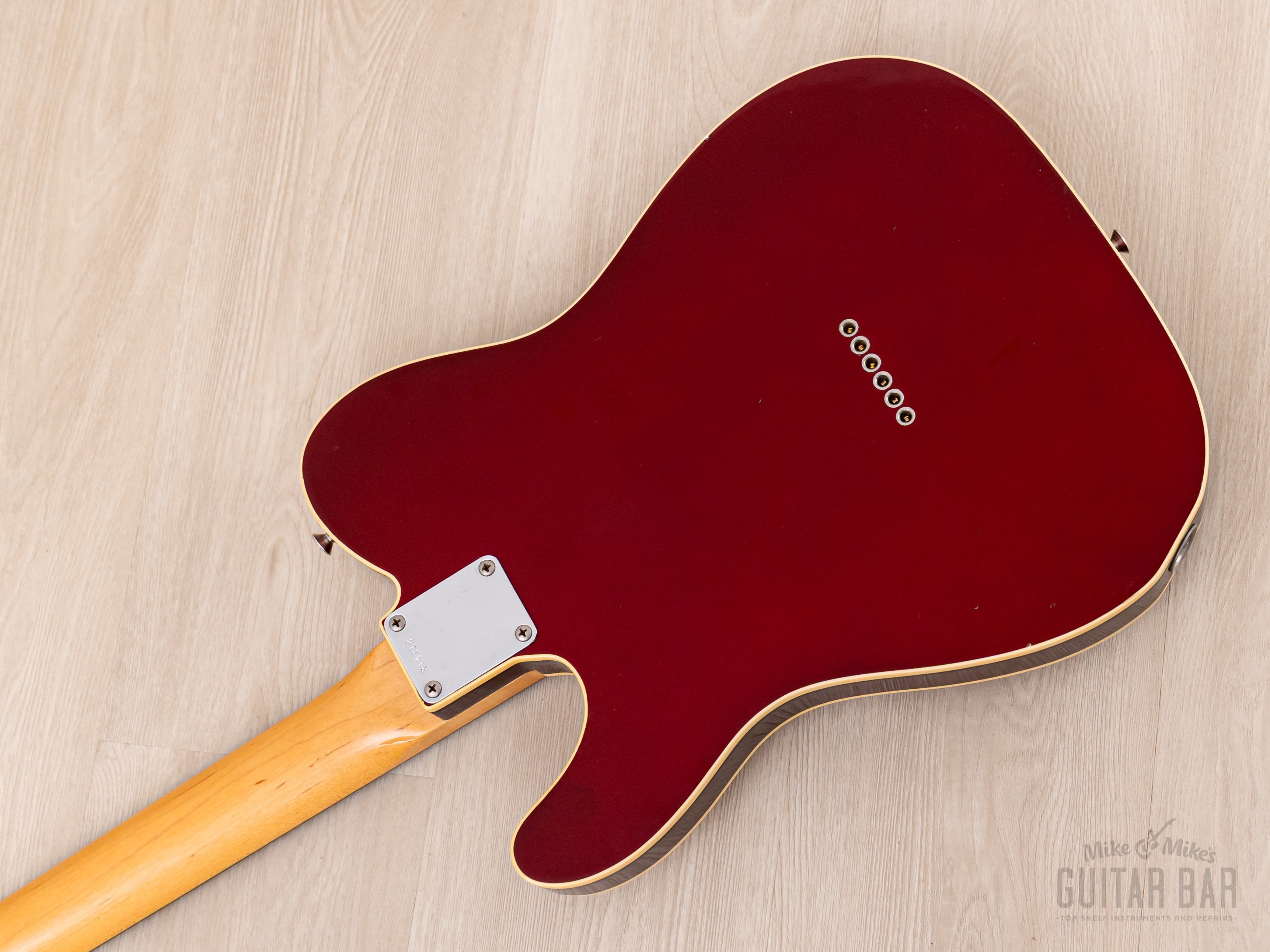 2003 Fender Custom Shop 1960 Telecaster Custom Time Machine Series NOS Candy Apple Red w/ COA, Case, Tags