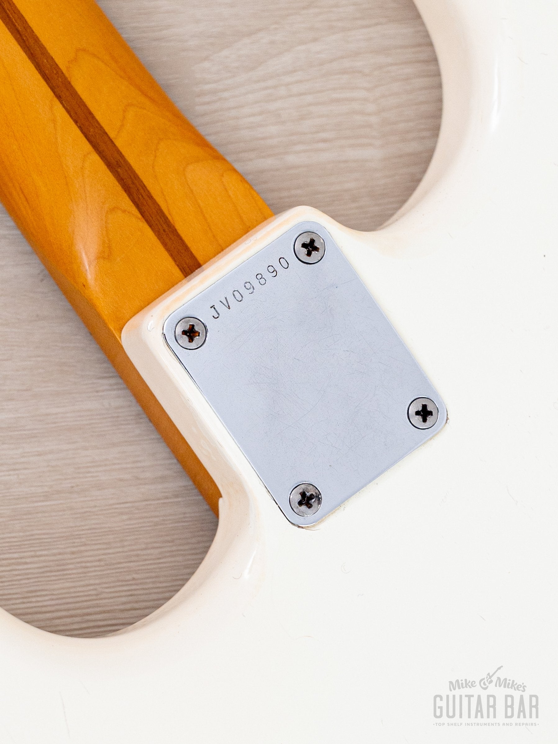 1982 Fender '57 Stratocaster JV ST57-65 Olympic White w/ USA Fullerton