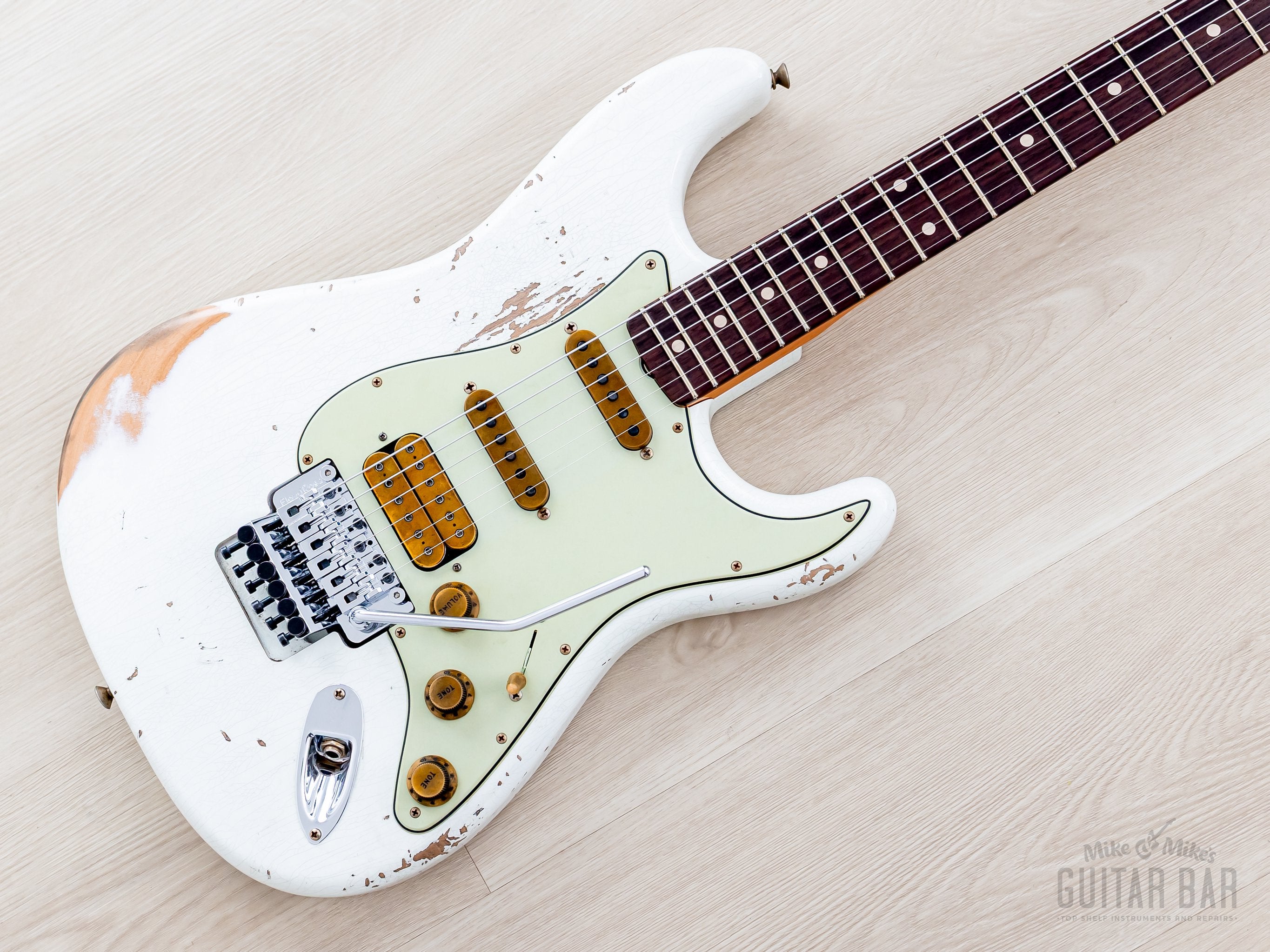 Fender Custom Shop Alley Cat Stratocaster Heavy Relic Olympic White HS