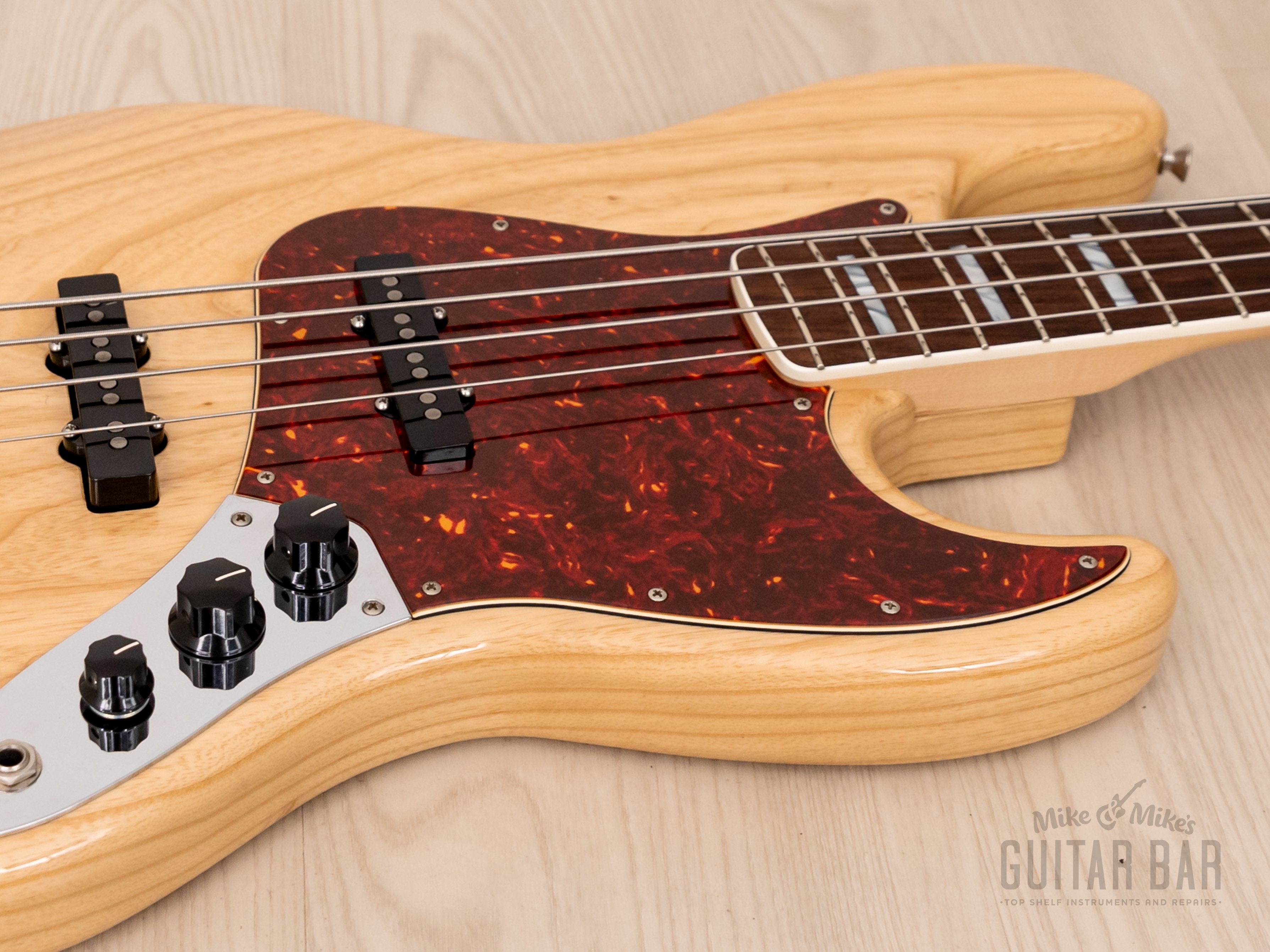 2019 Fender Limited Autumn/Winter Collection Jazz Bass Natural Ash Lacquer  Finish, Near-Mint w/ Tags, Japan MIJ