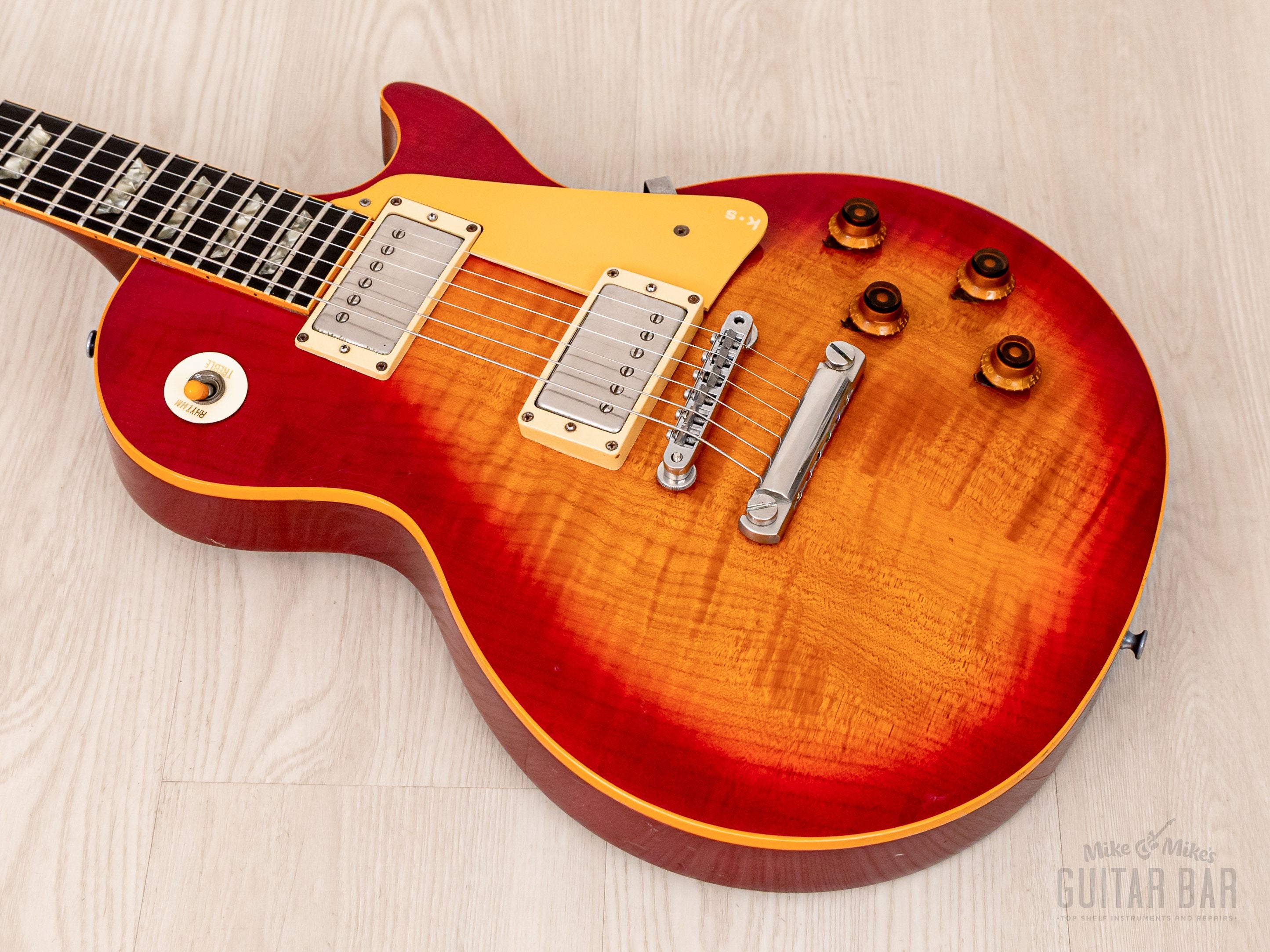 1983 Gibson Pre-Historic 1959 Les Paul Standard R9 Flame Top, 100% Original w/ Tim Shaw PAFs, Case