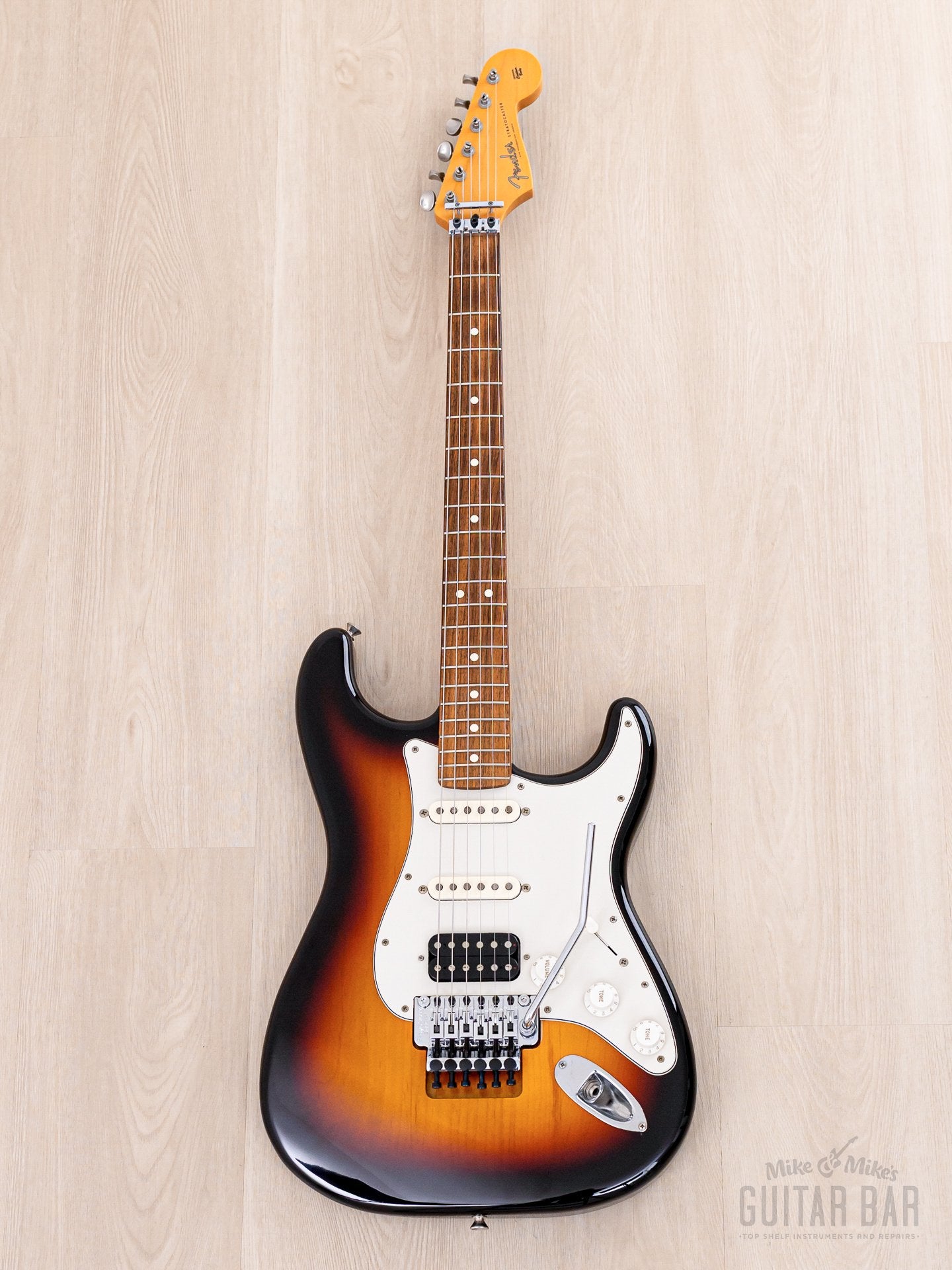2021 Fender Made in Japan Limited Stratocaster with Floyd Rose Sunburs