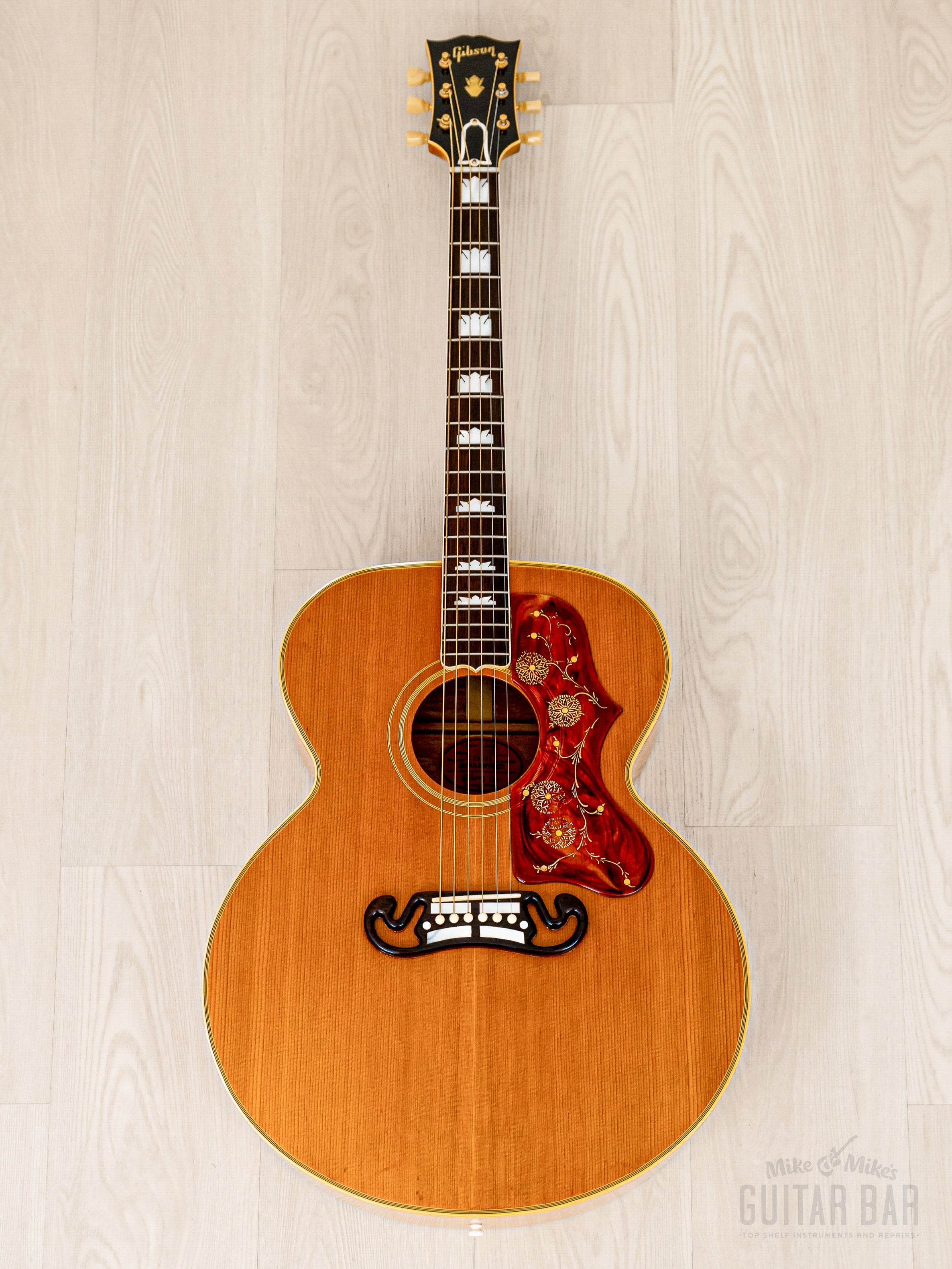1956 Gibson J-200 Vintage Jumbo Acoustic Guitar Blonde w/ Lifton Case