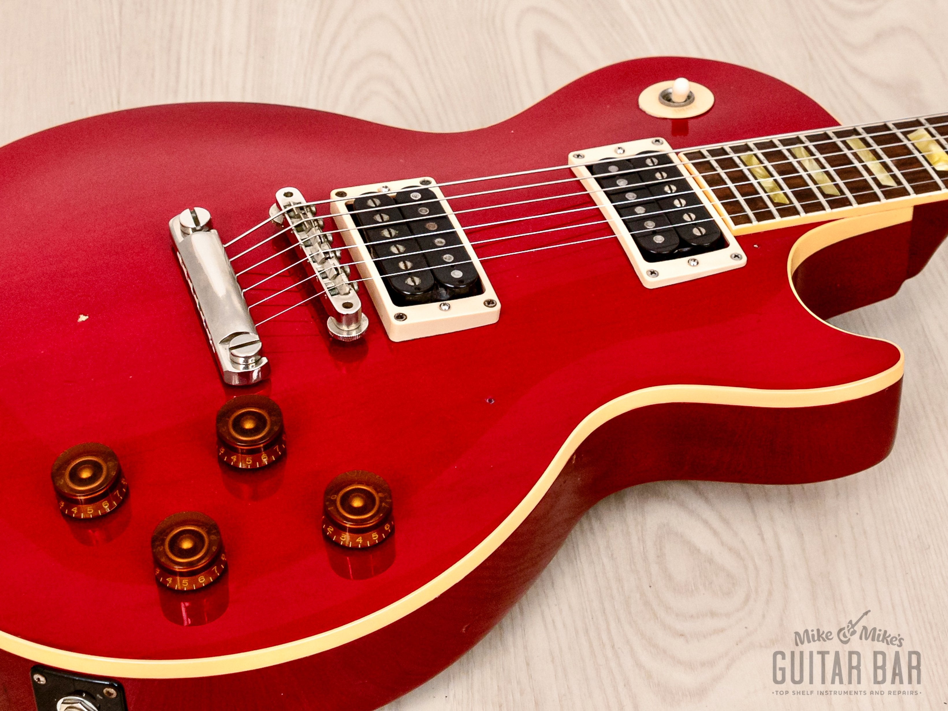 2002 Gibson Les Paul Classic Cherry w/ 496R & 500T Humbuckers, Case