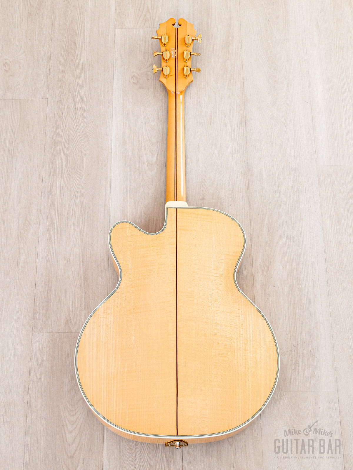 1978 Carlo Greco archtop full back view