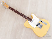 1988 Fender American Standard Telecaster Vintage White, full front angled view, neck side