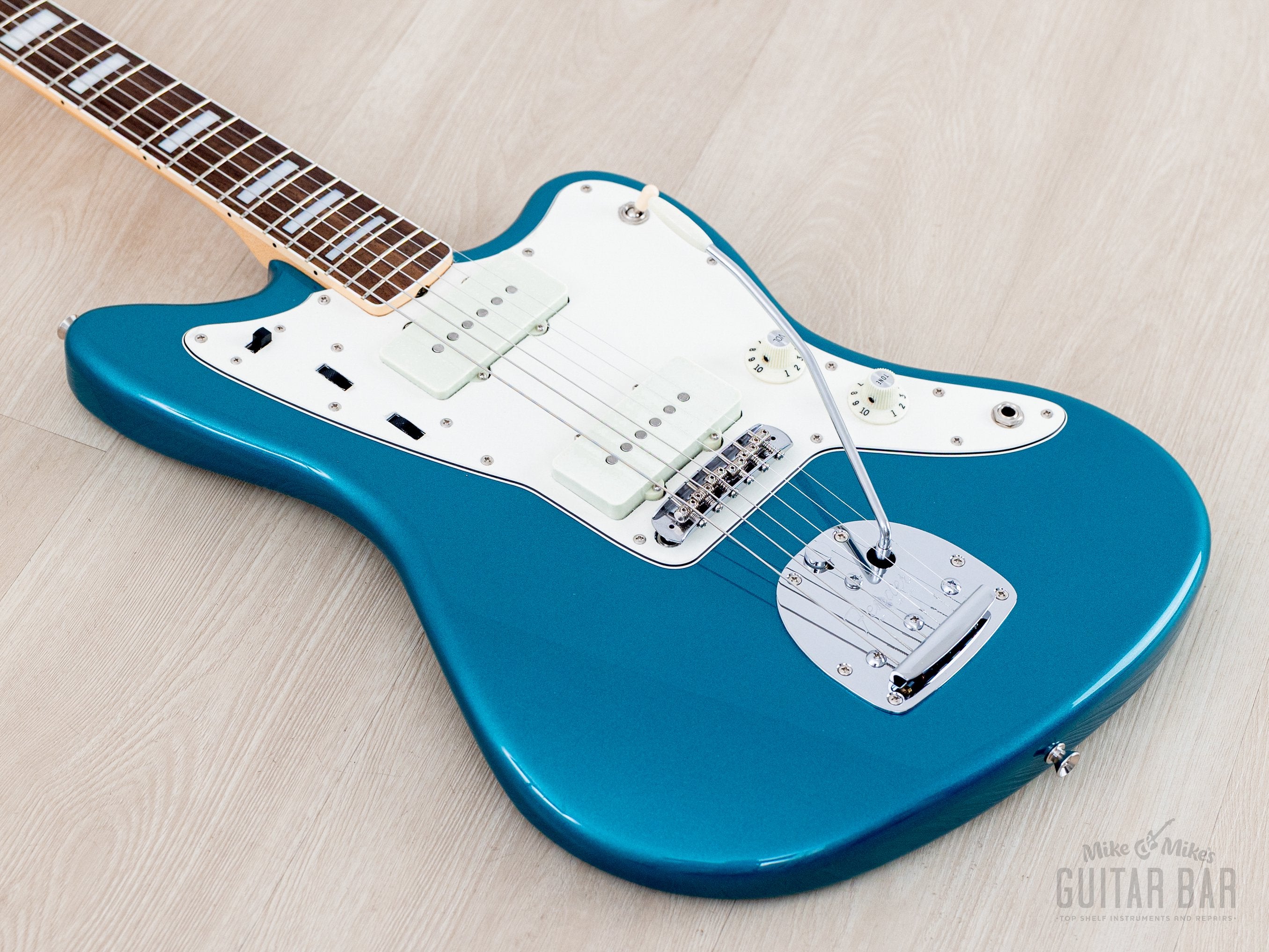 2025 Fender Traditional II Late '60s Jazzmaster Ocean Turquoise + Head